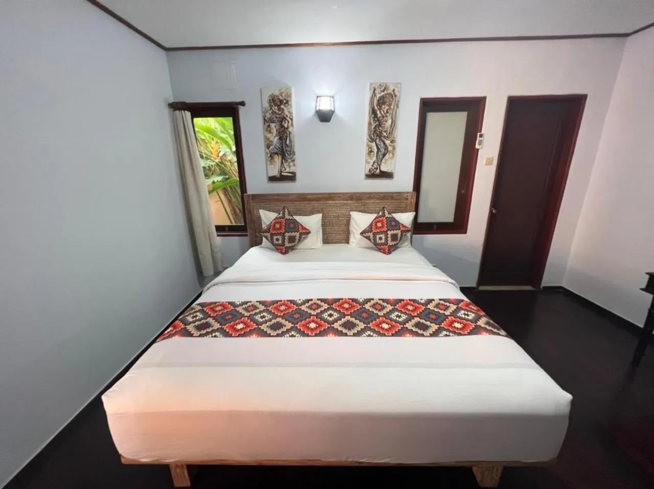 Bed in Wikarmas Villa Sanur
