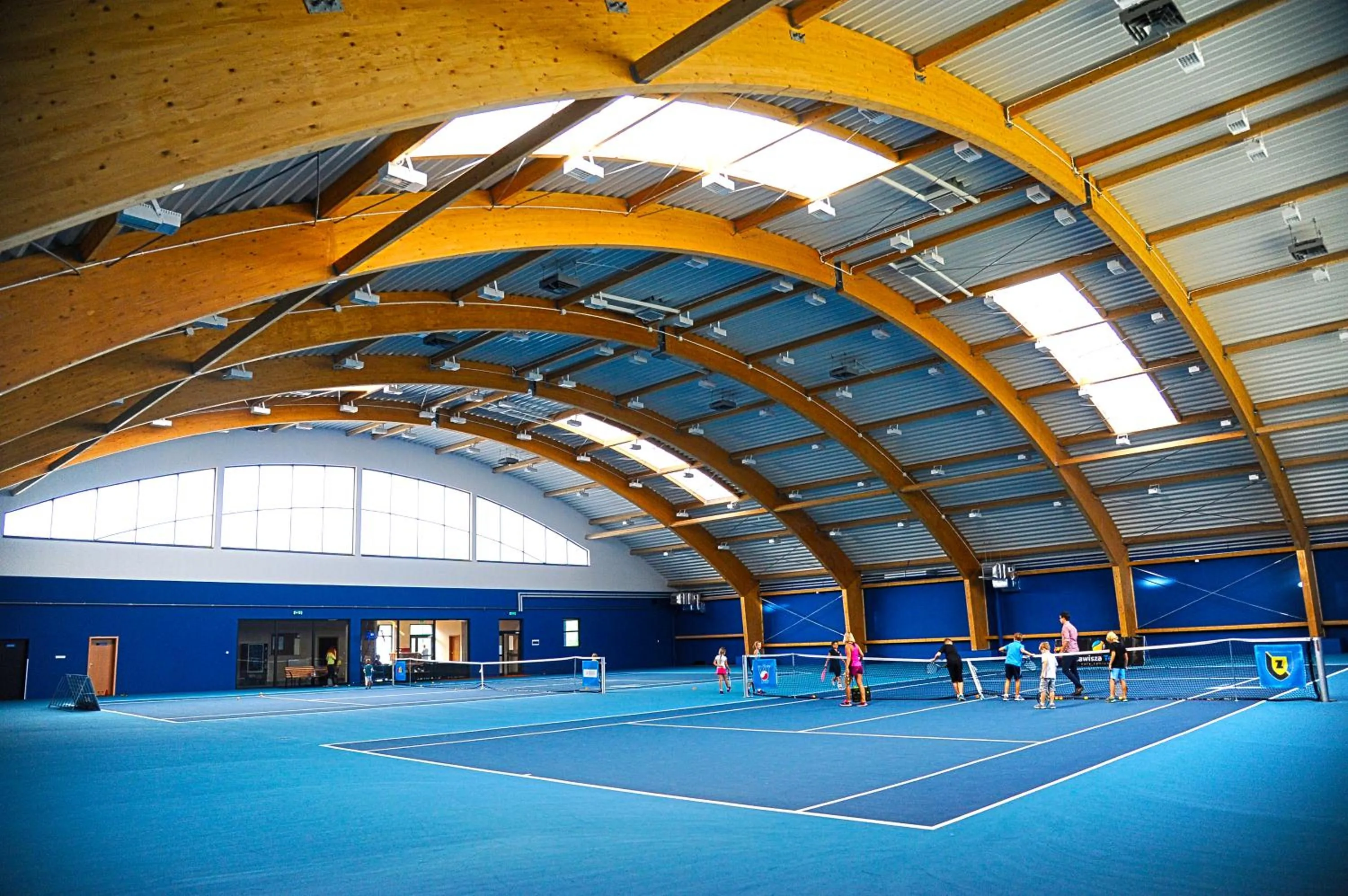 Tennis court in Hotel Zawisza