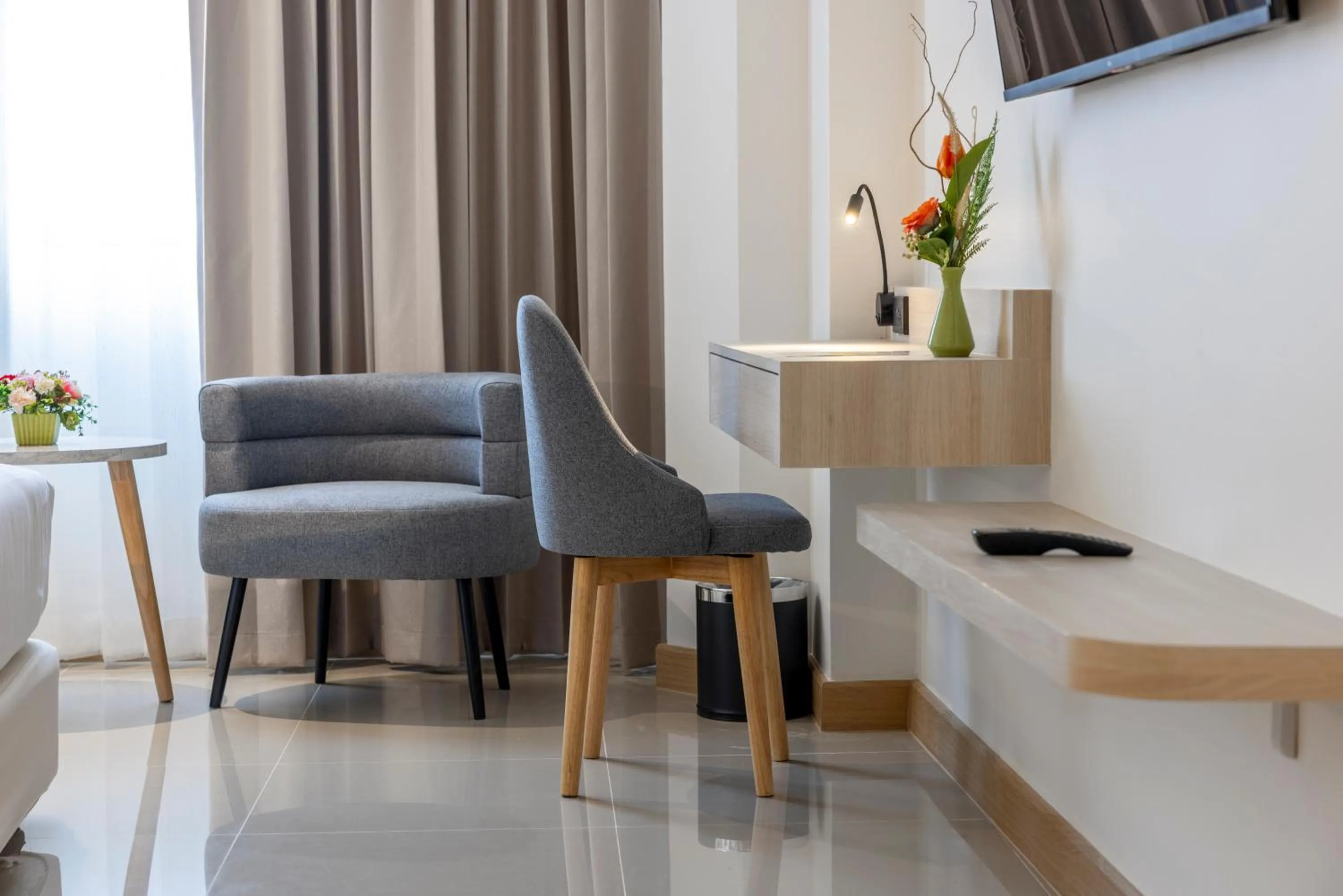 Seating area in The Maruay Garden Hotel