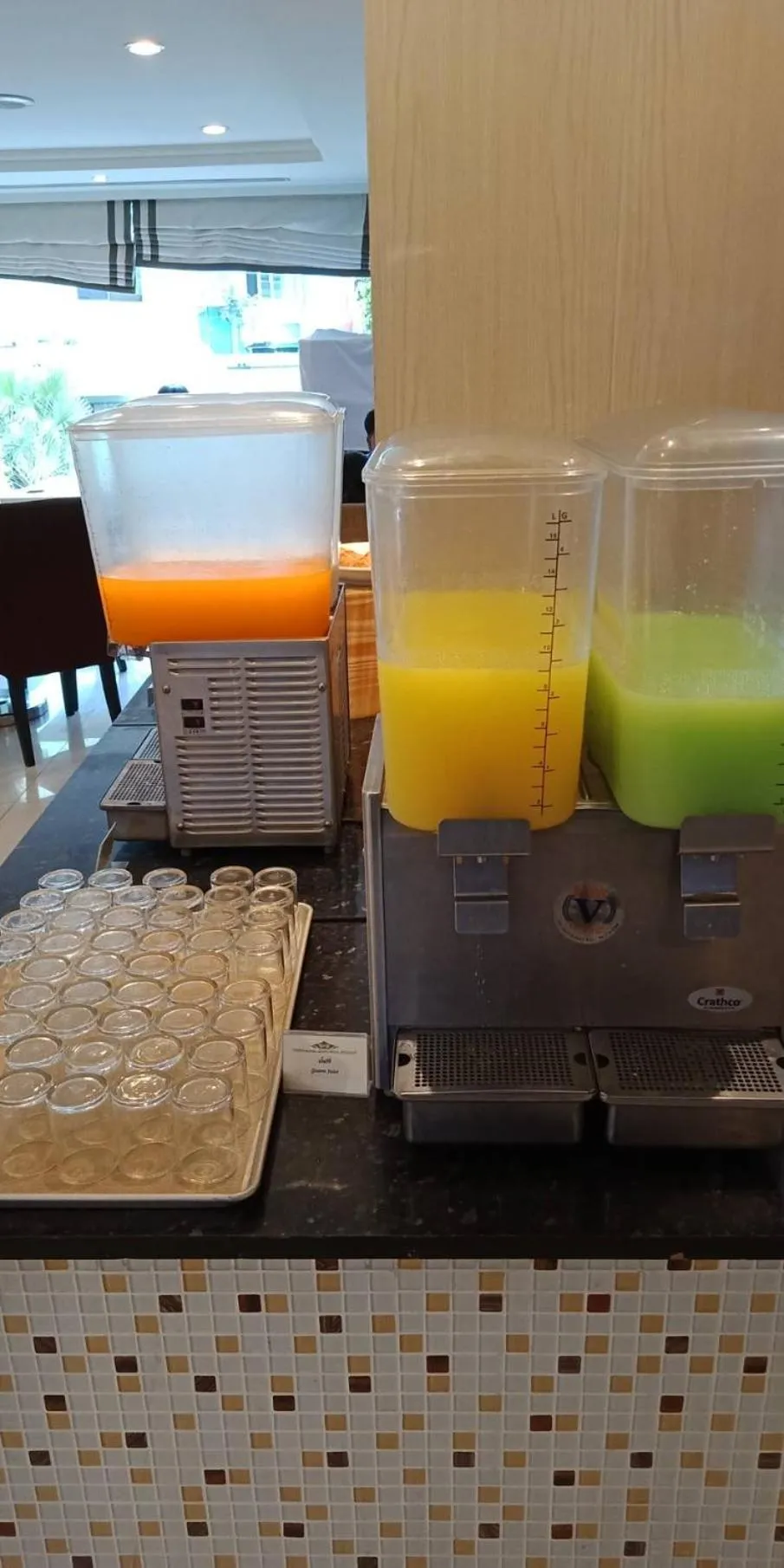 American breakfast in The Maruay Garden Hotel