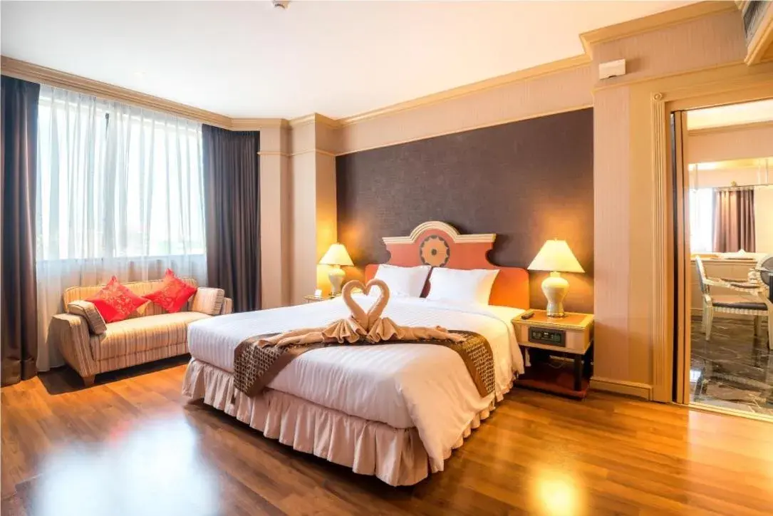 Bedroom, Bed in The Maruay Garden Hotel Bedroom, Bed in The Maruay Garden Hotel