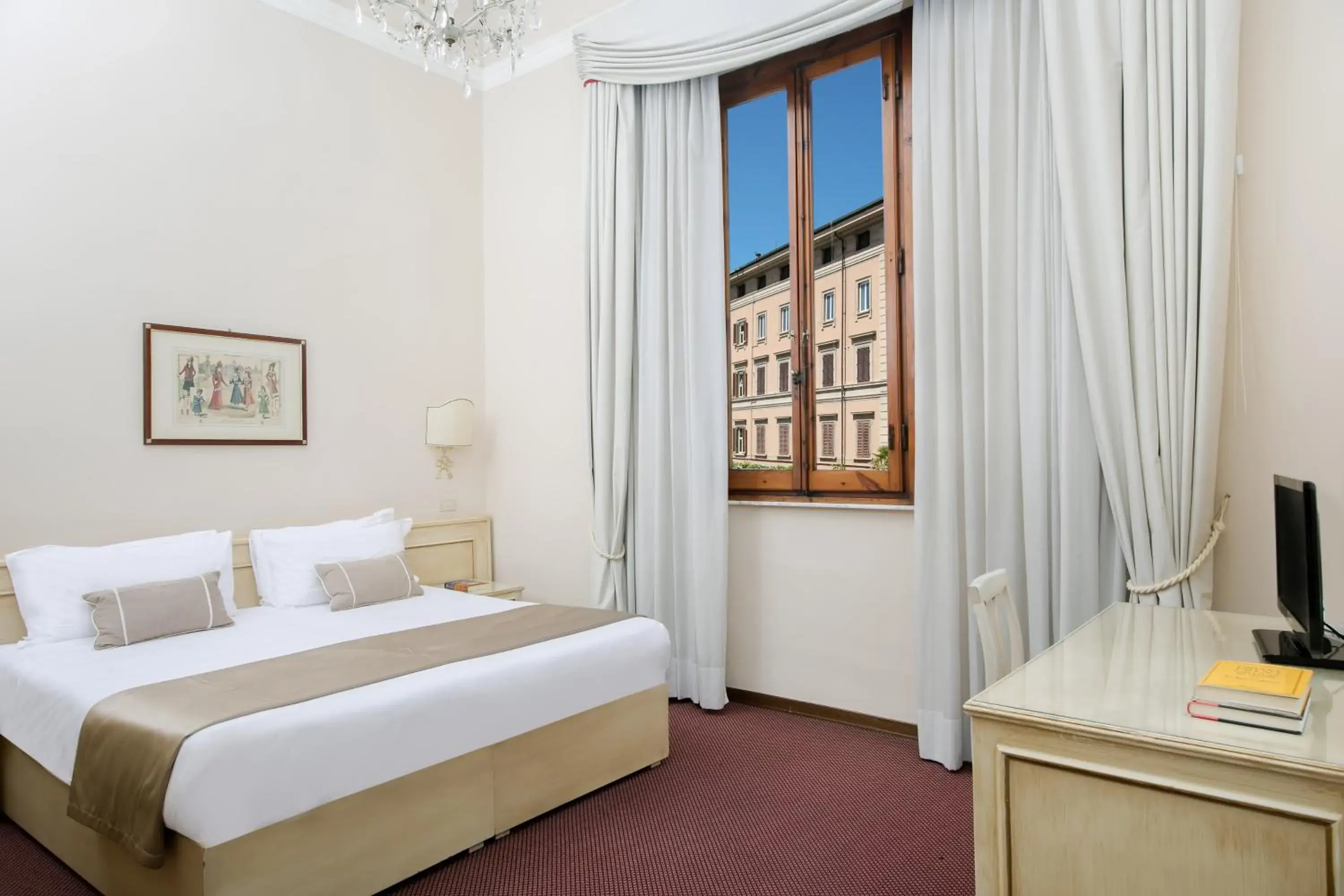 Bed in Hotel Ercolini & Savi Bed in Hotel Ercolini & Savi