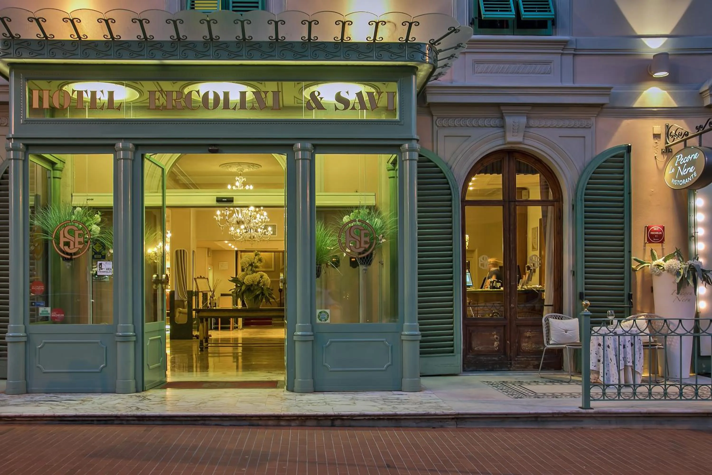 Property building in Hotel Ercolini & Savi