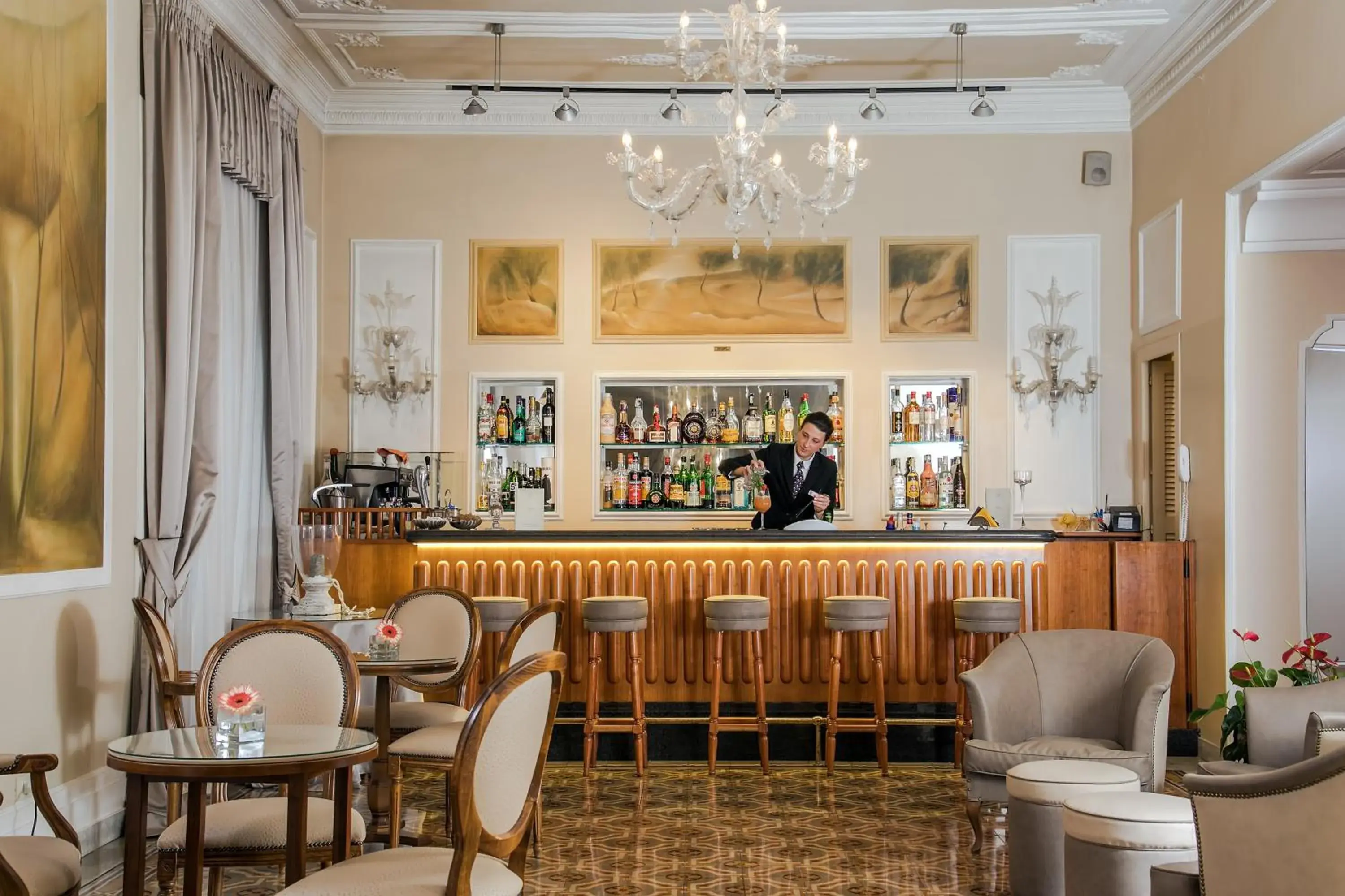 Living room in Hotel Ercolini & Savi Living room in Hotel Ercolini & Savi