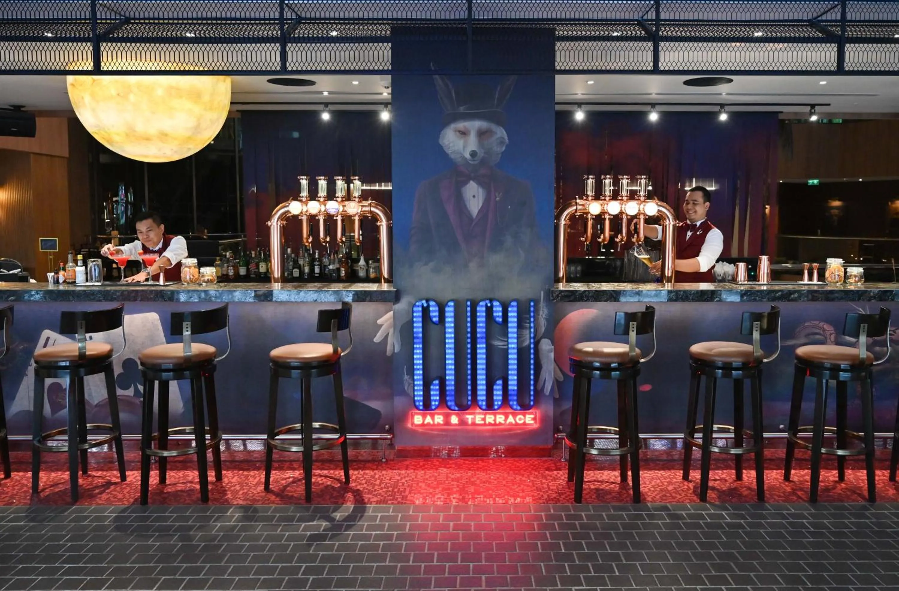 Lounge or bar in The Landmark Bangkok