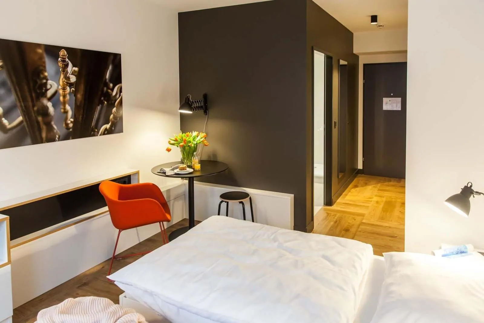 Bed in smartments Wien Hauptbahnhof - Serviced Apartments