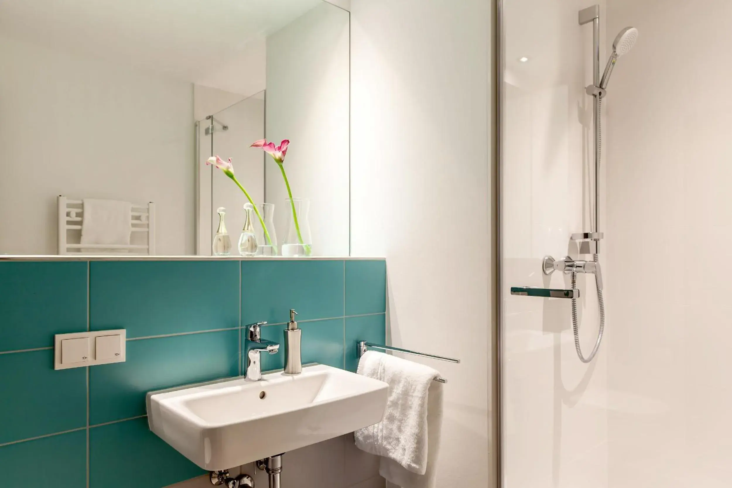 Shower in smartments Wien Hauptbahnhof - Serviced Apartments Shower in smartments Wien Hauptbahnhof - Serviced Apartments