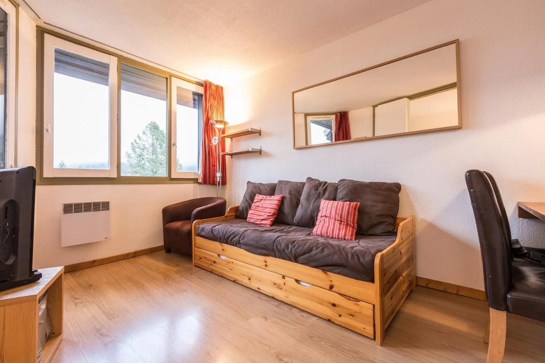 Living room in Apartment Chamois Blanc 6 - Chamonix Haven with great views