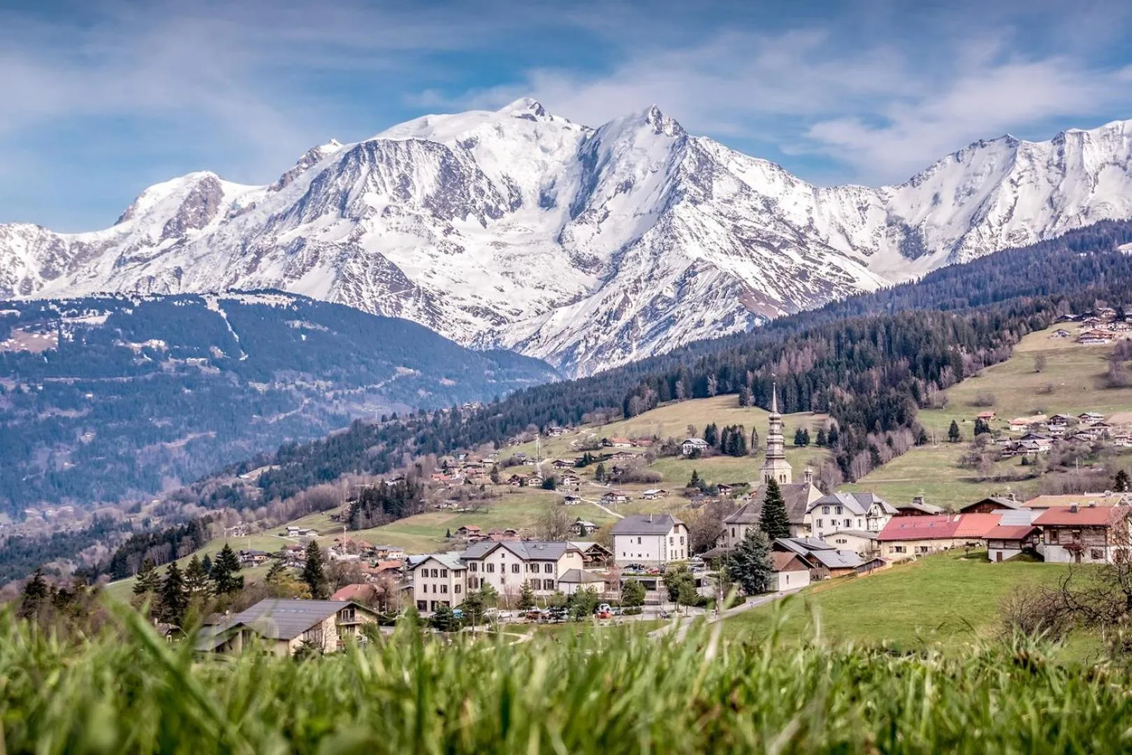 Mountain view in Apartment Chamois Blanc 6 - Chamonix Haven with great views