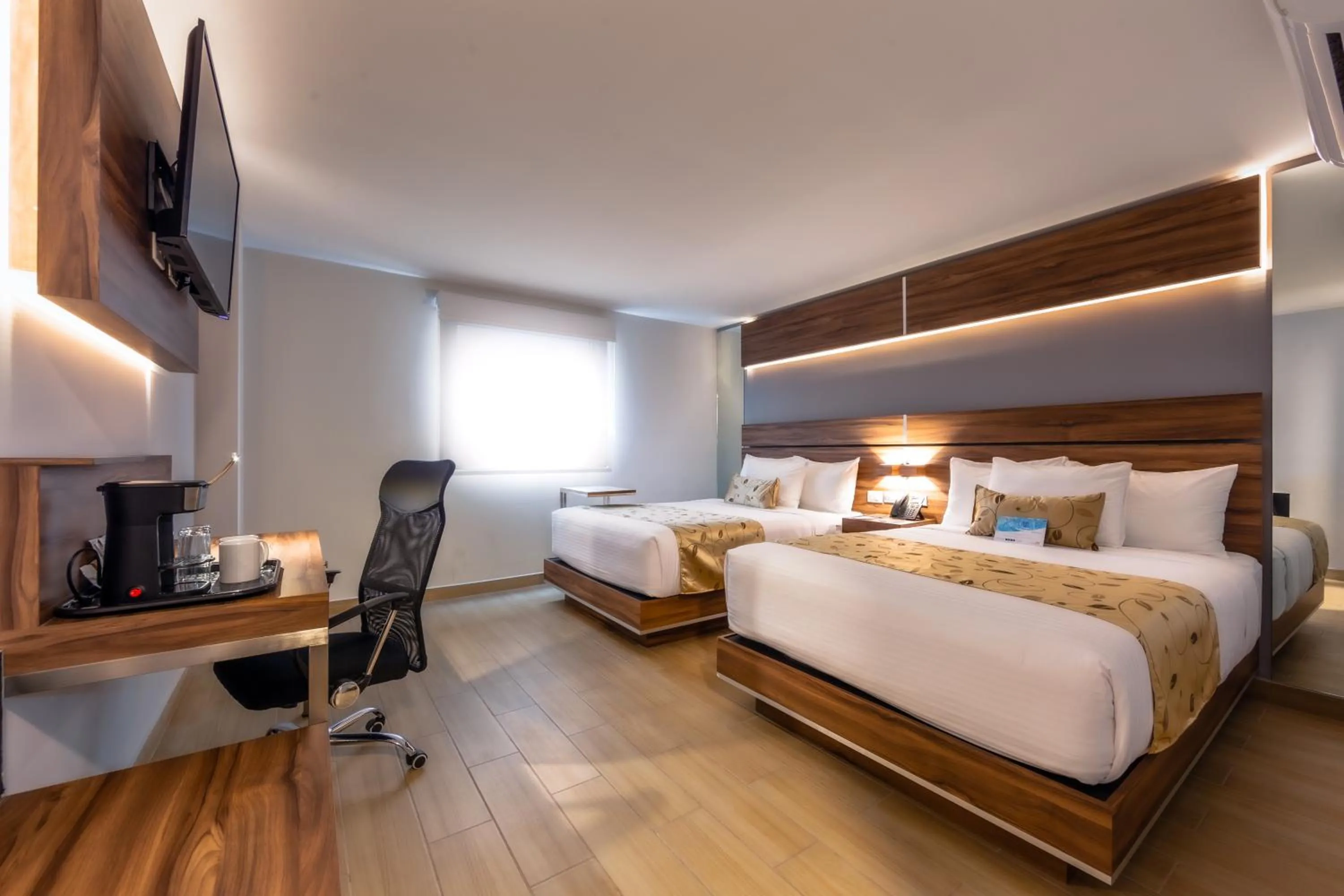 Photo of the whole room, Bed in Sleep Inn Tijuana