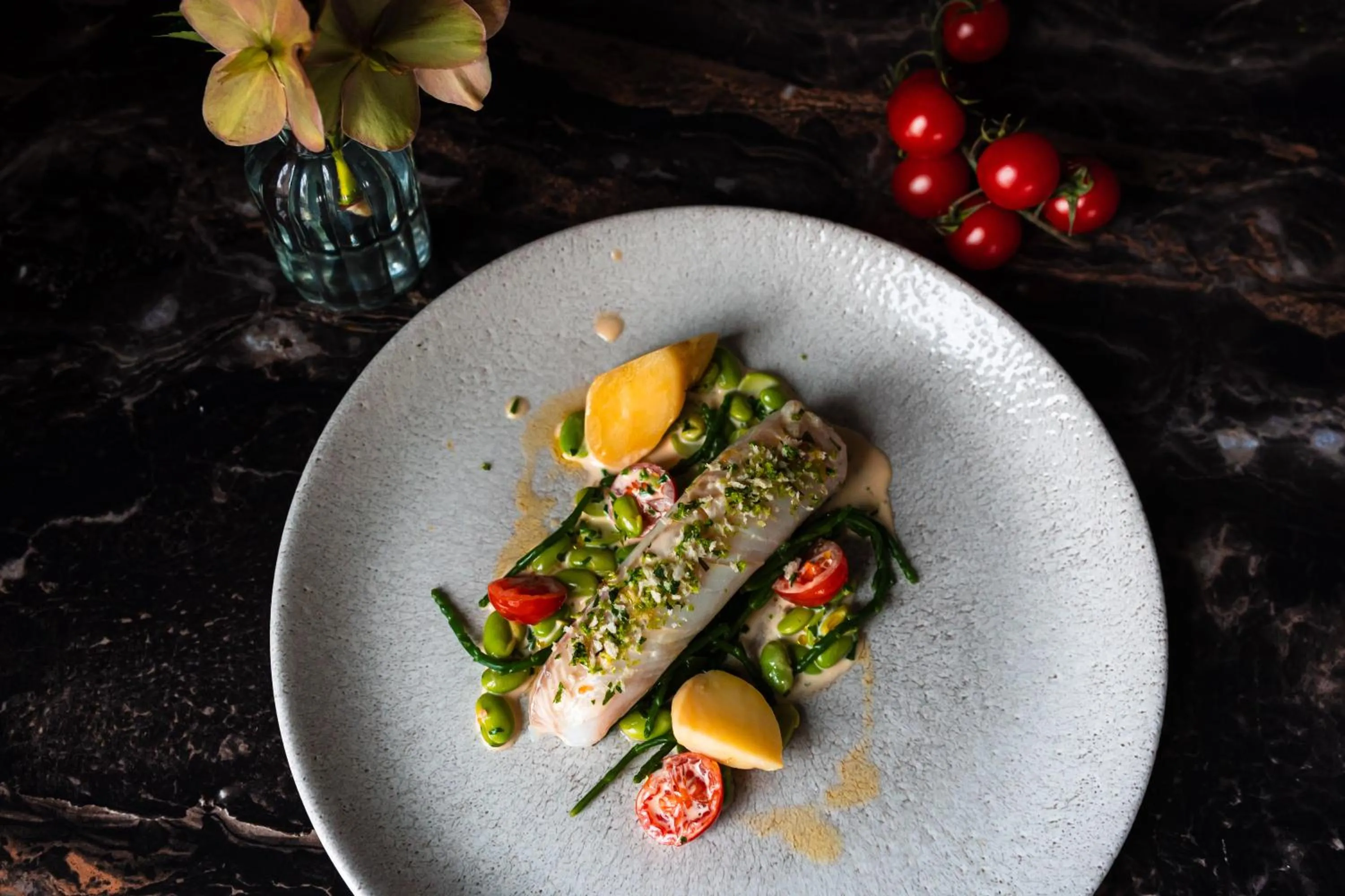 Food and drinks in B&B Downham Hall