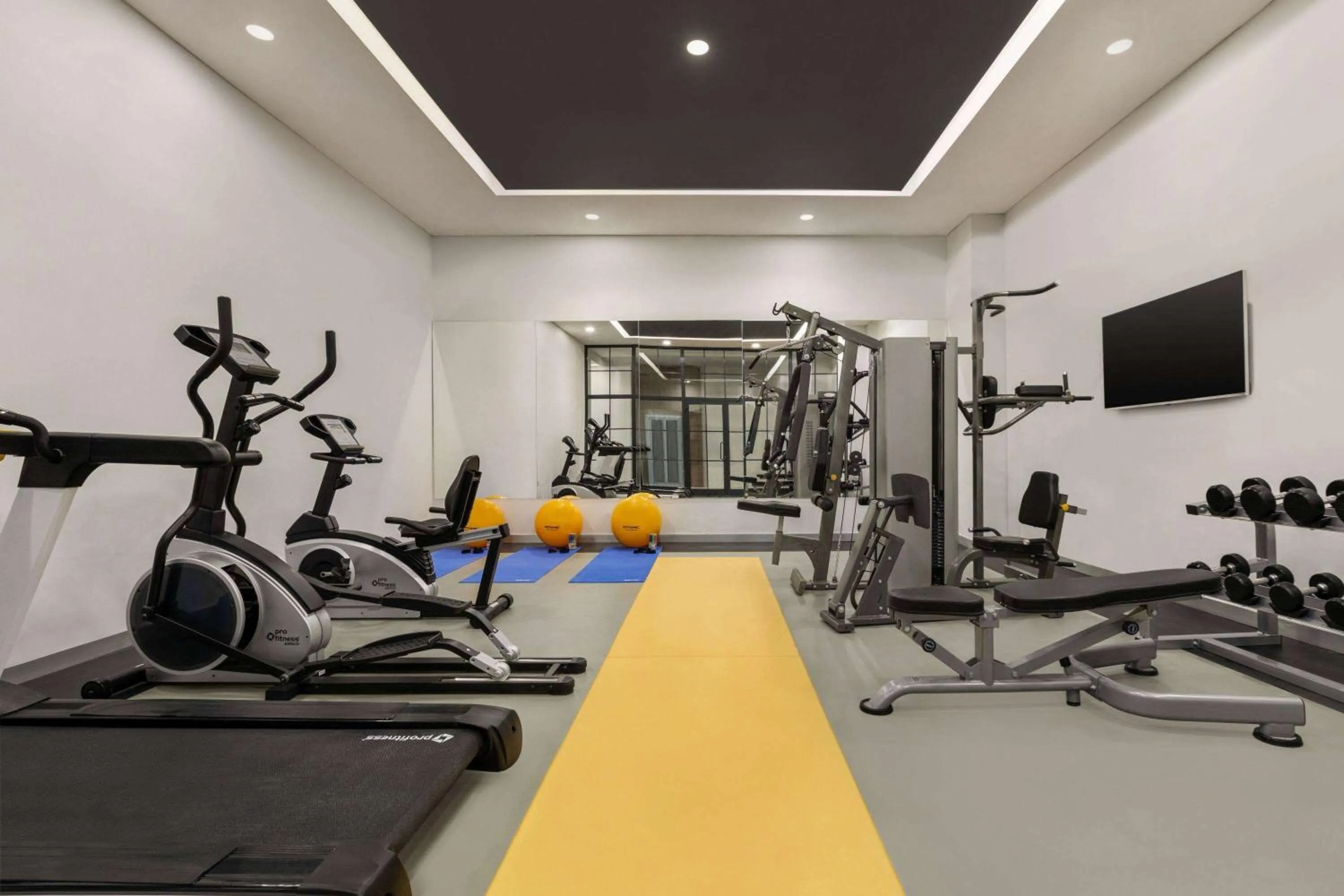 Fitness centre/facilities in Ramada Encore By Wyndham Istanbul Basin Express