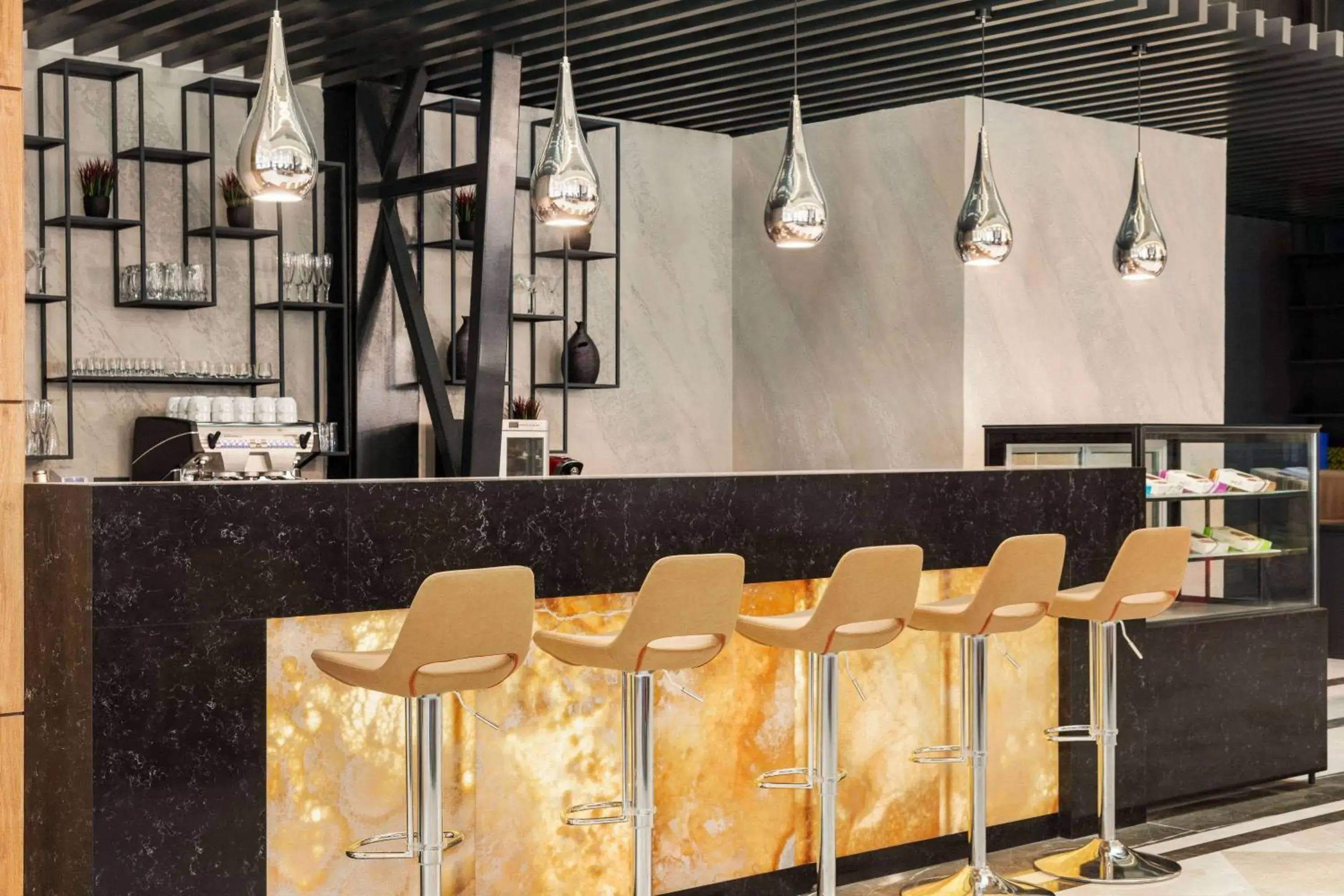 Lounge or bar in Ramada Encore By Wyndham Istanbul Basin Express Lounge or bar in Ramada Encore By Wyndham Istanbul Basin Express