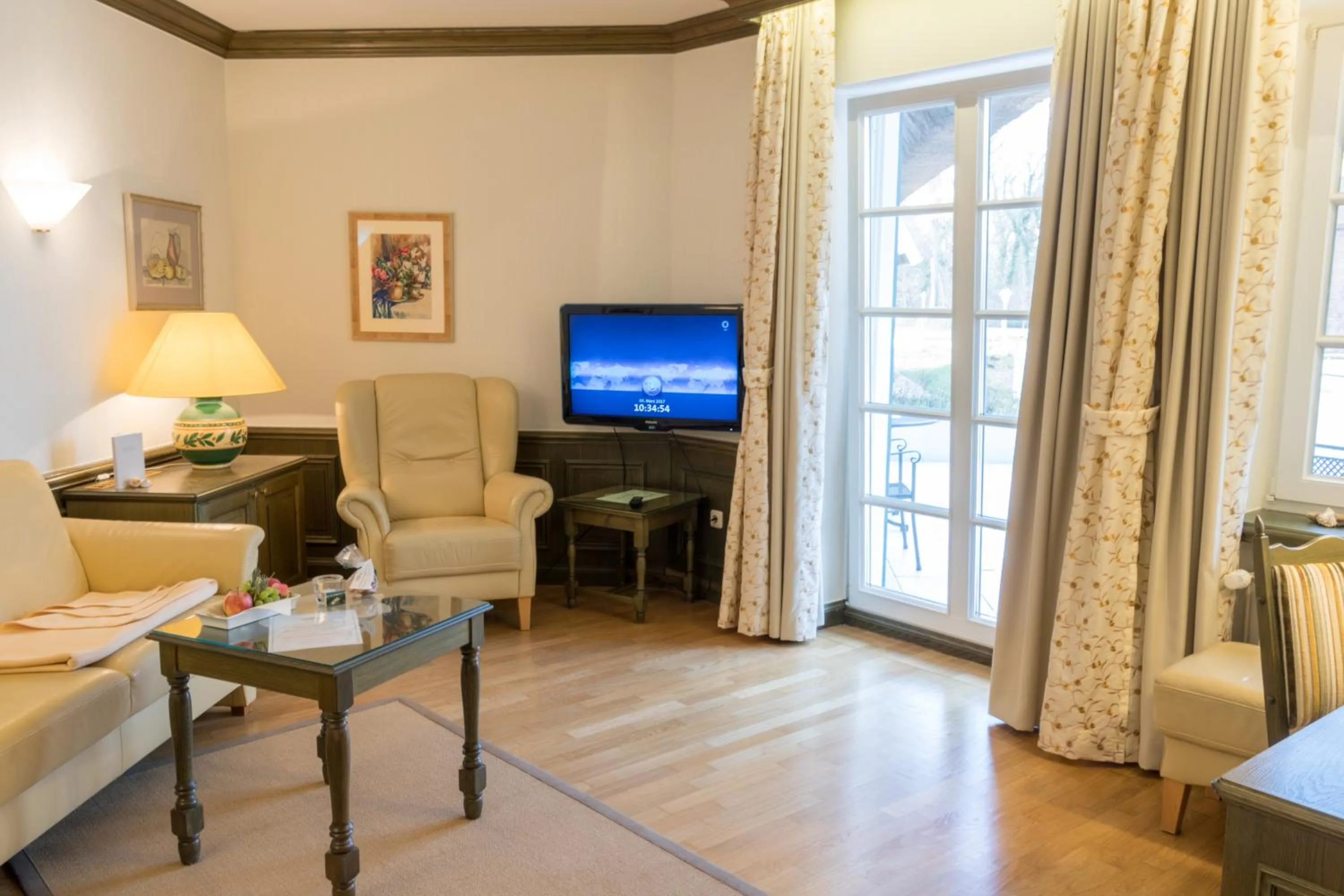 Living room in Romantik Hotel Fischerwiege