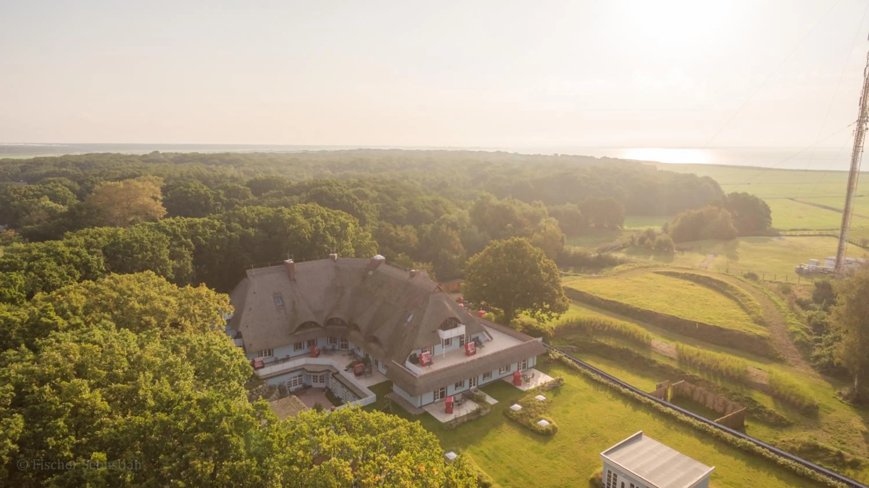 Bird's eye view in Romantik Hotel Fischerwiege