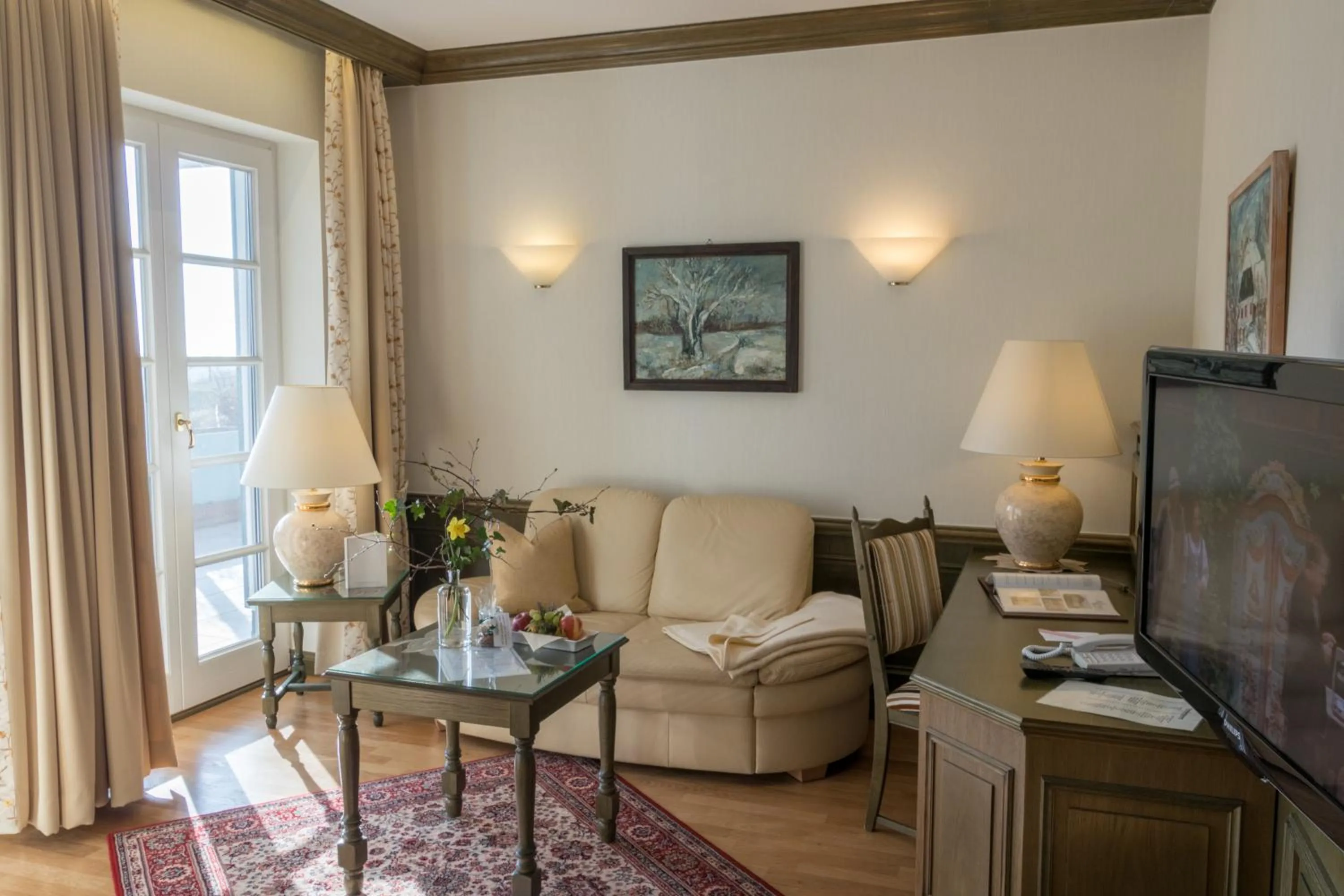 Living room in Romantik Hotel Fischerwiege