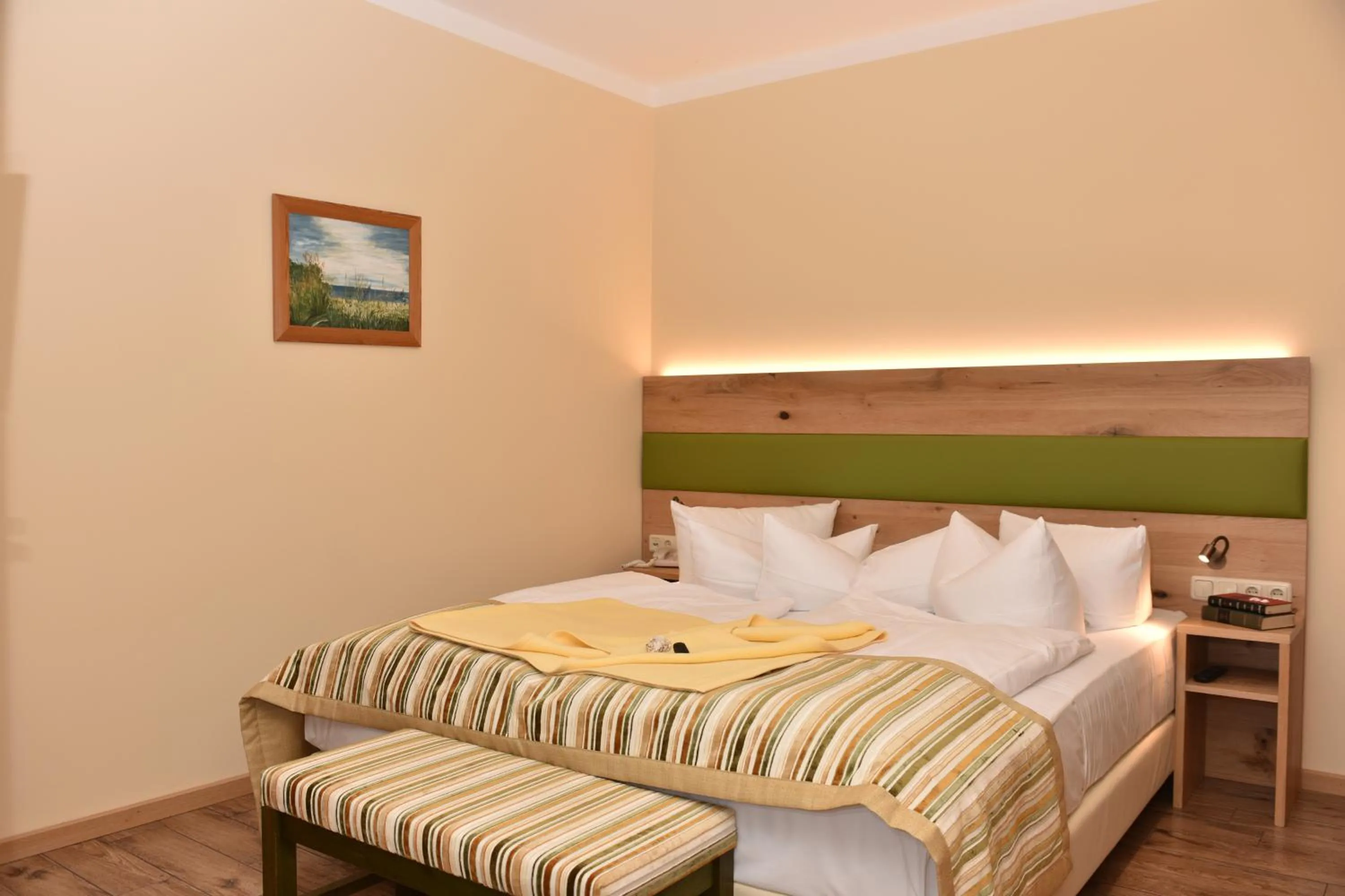 Photo of the whole room, Bed in Romantik Hotel Fischerwiege