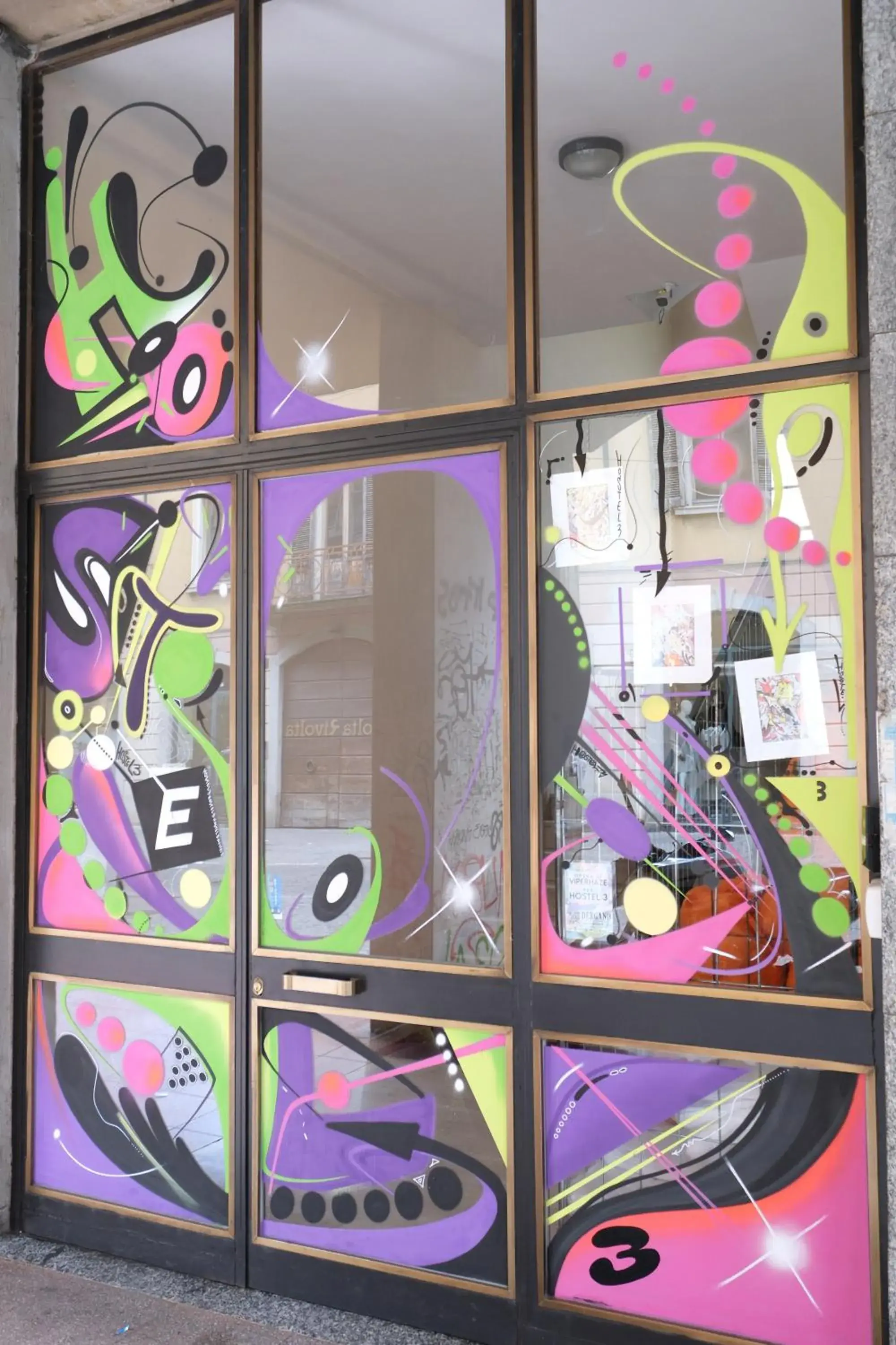 Facade/entrance in Hostel 3 Facade/entrance in Hostel 3