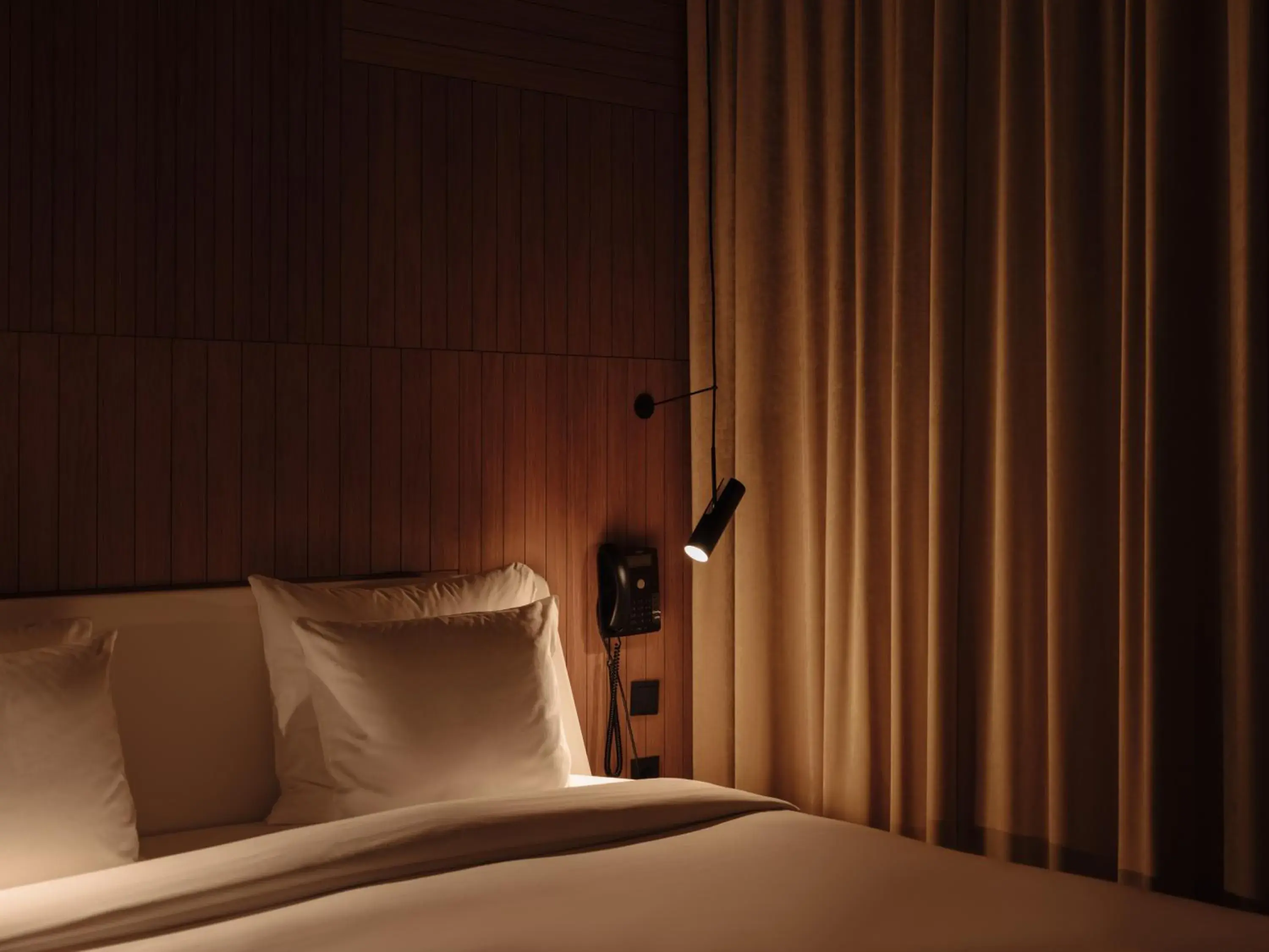 Bed in Conscious Hotel Westerpark Bed in Conscious Hotel Westerpark