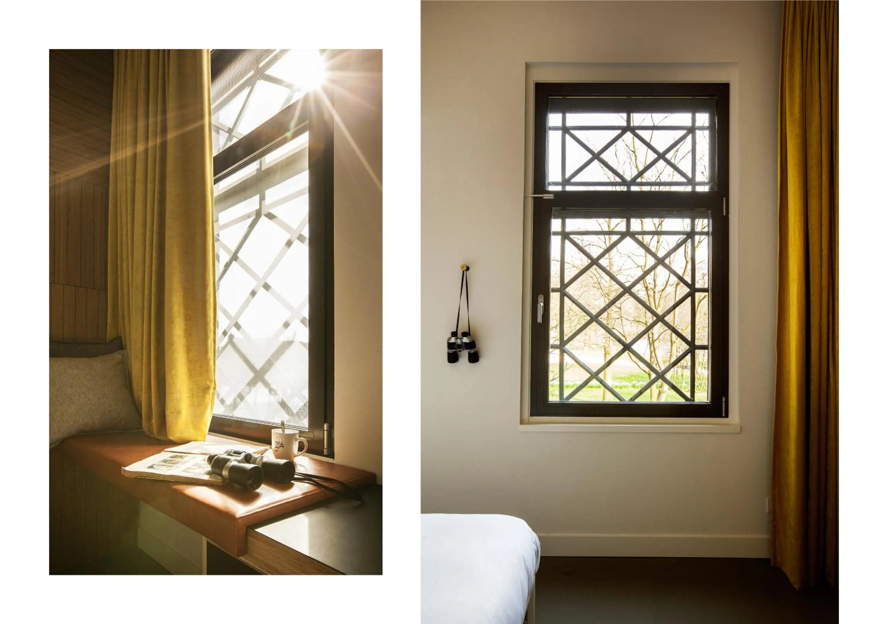 Bed in Conscious Hotel Westerpark