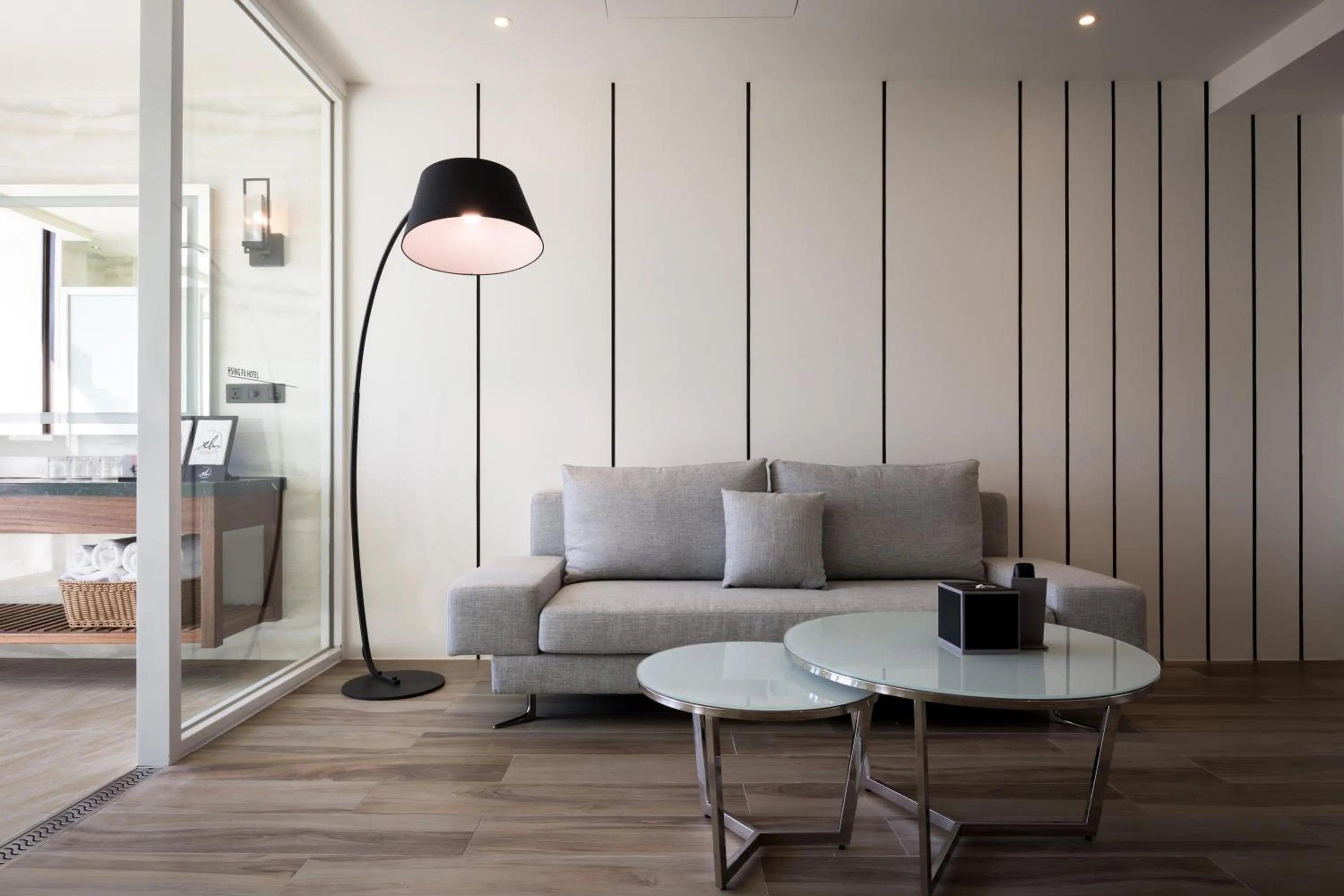 Living room in Hsing Fu Hot Spring Hotel