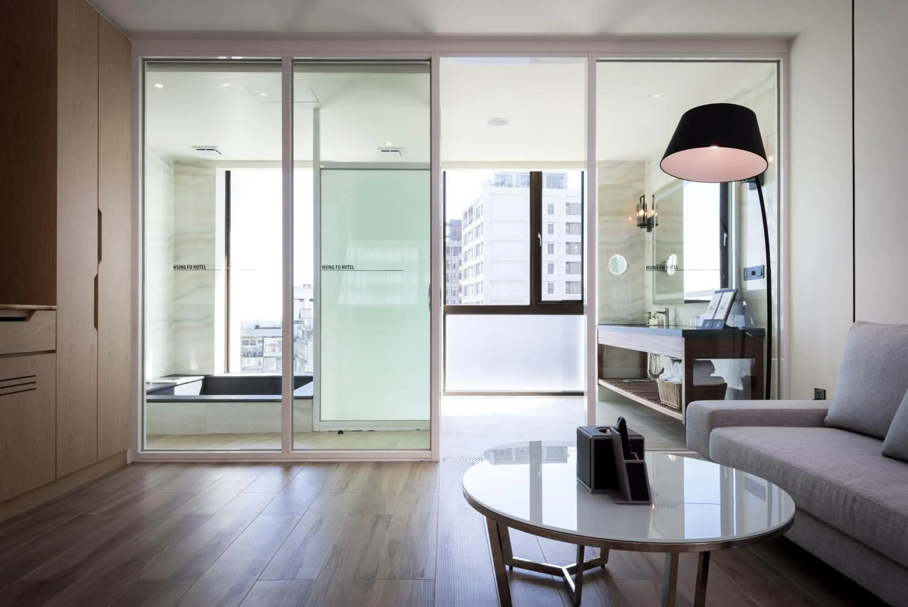 Living room in Hsing Fu Hot Spring Hotel Living room in Hsing Fu Hot Spring Hotel