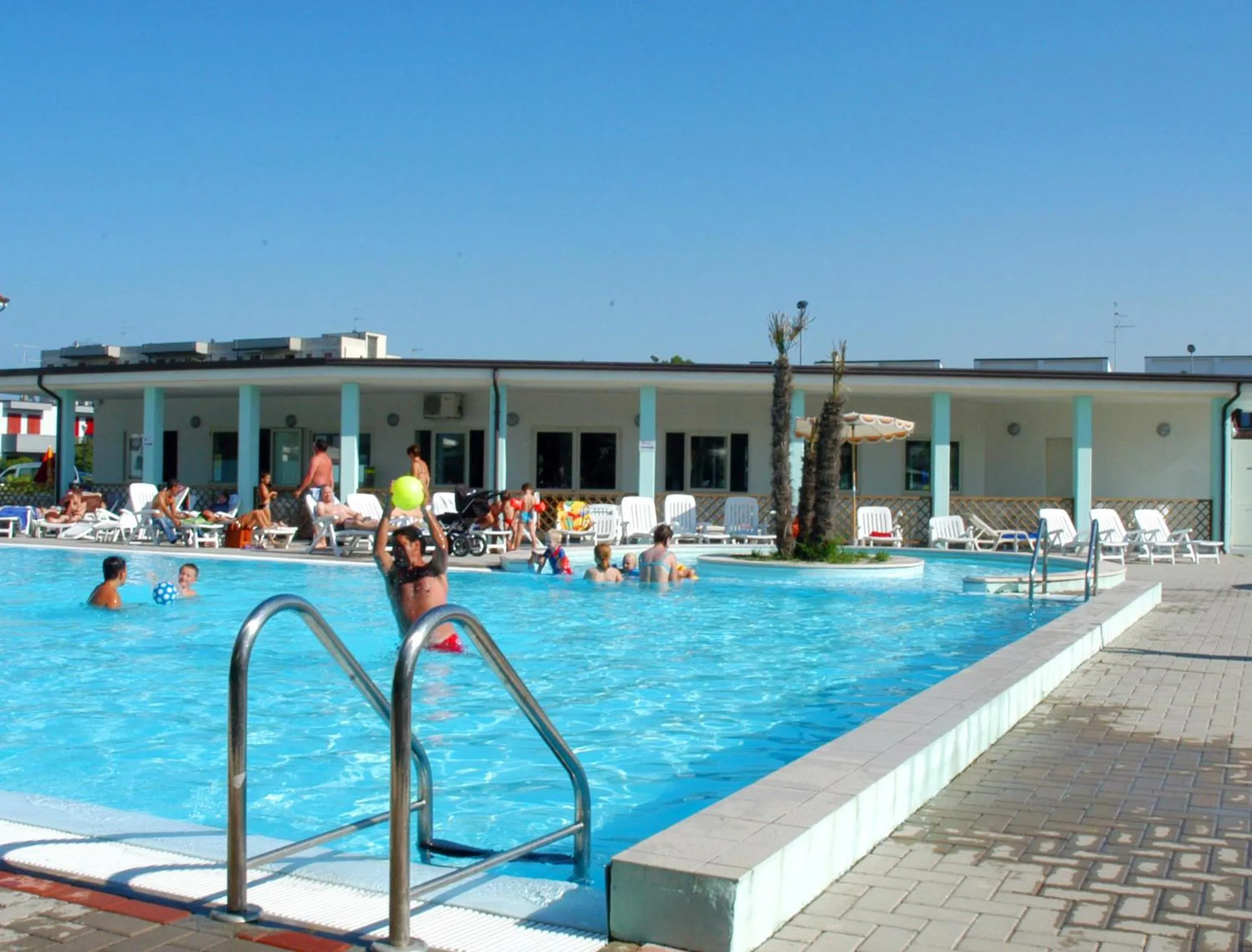 Swimming pool in Long Beach Village Residence on the sea with private beach included