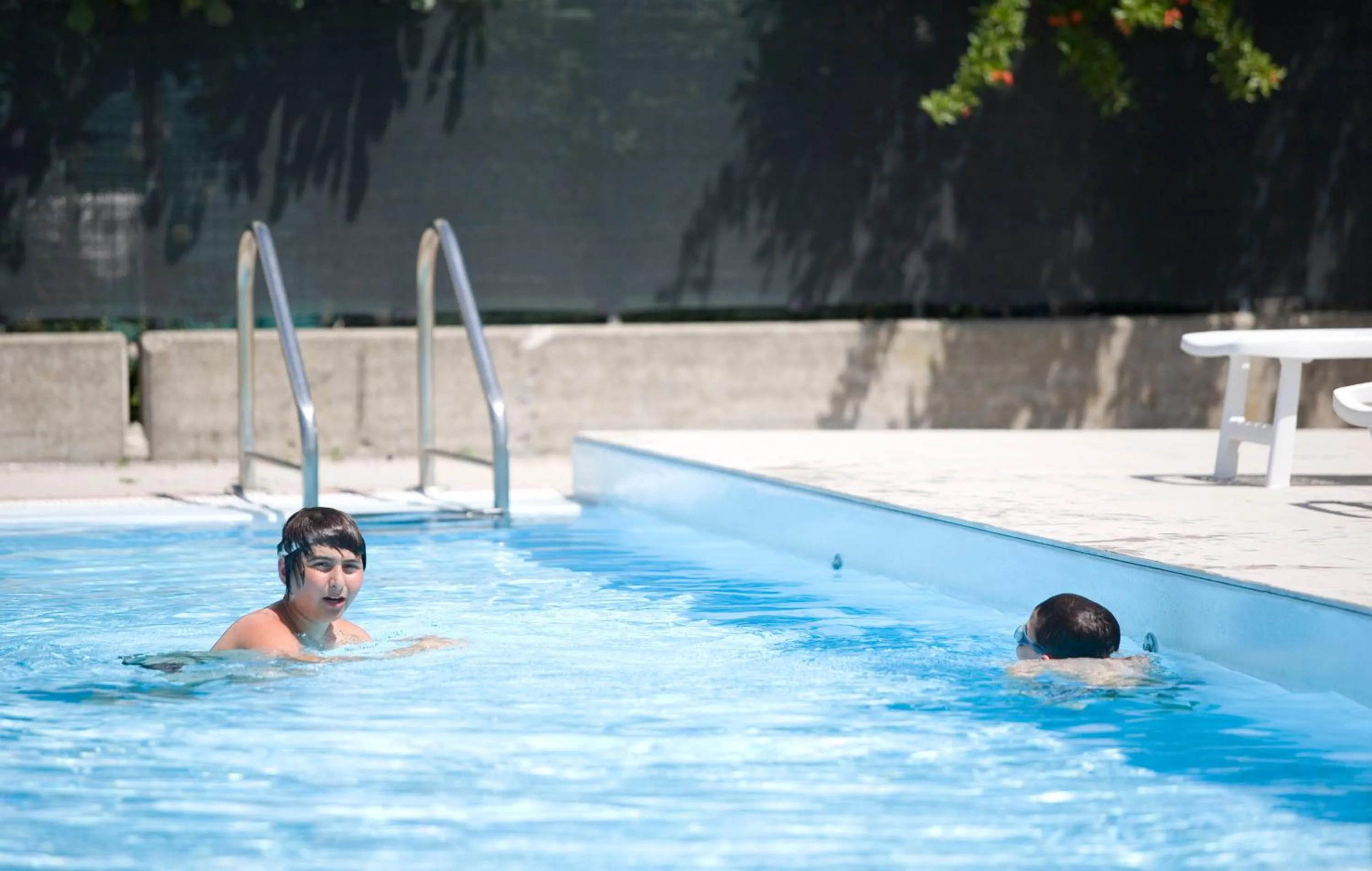 Swimming pool in Long Beach Village Residence on the sea with private beach included