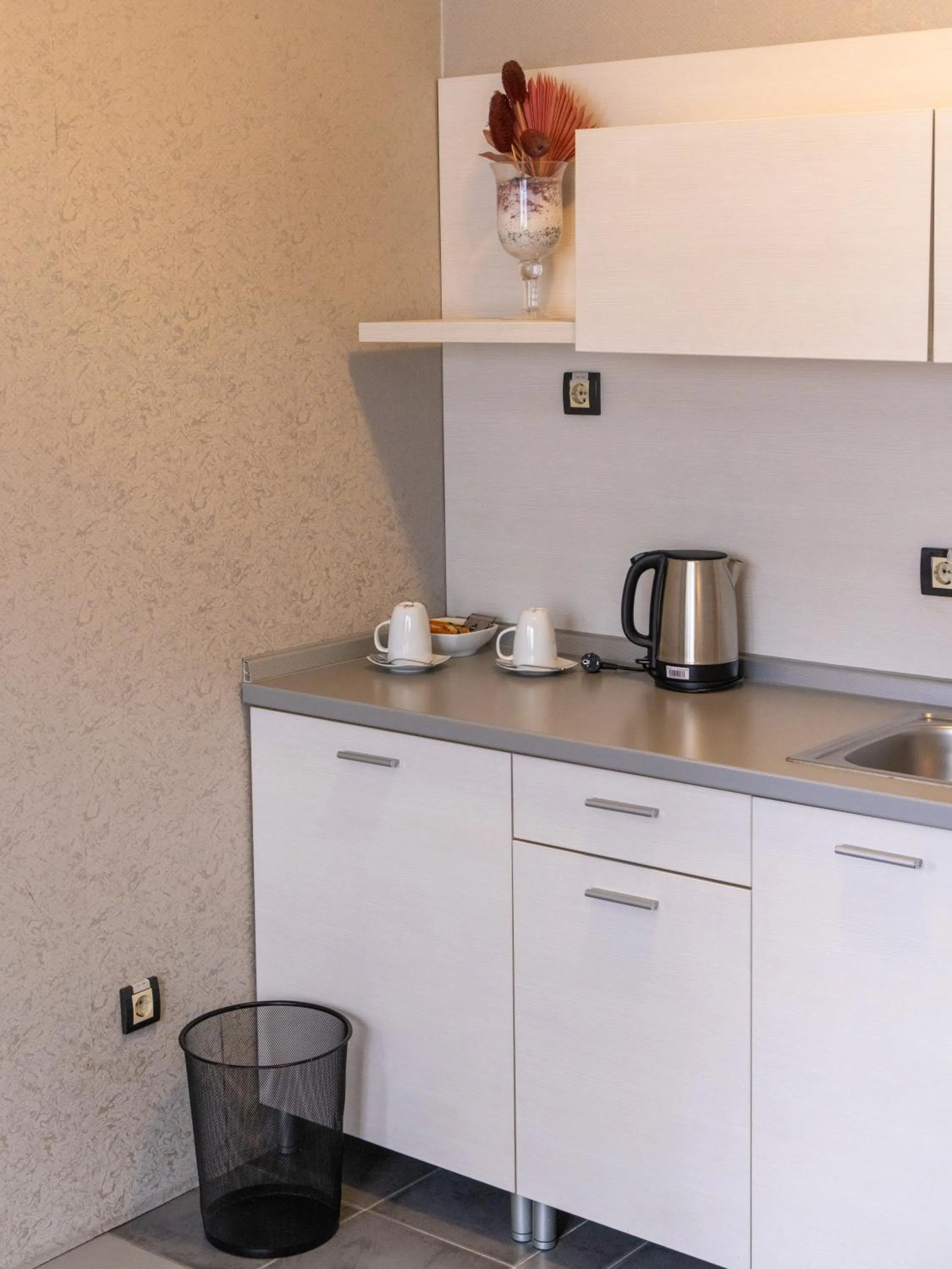 kitchen in Garni Hotel Nevski