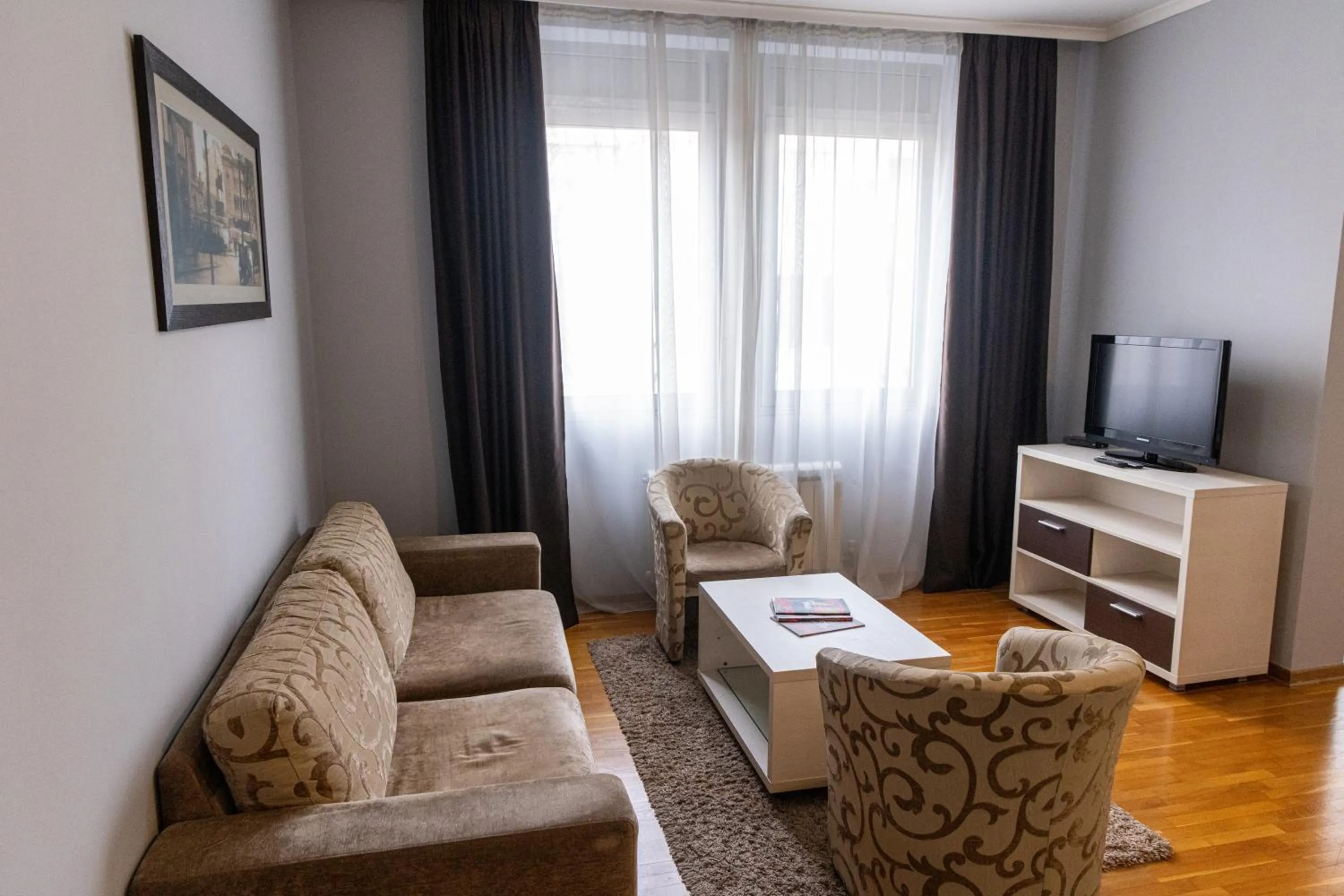 Living room in Garni Hotel Nevski