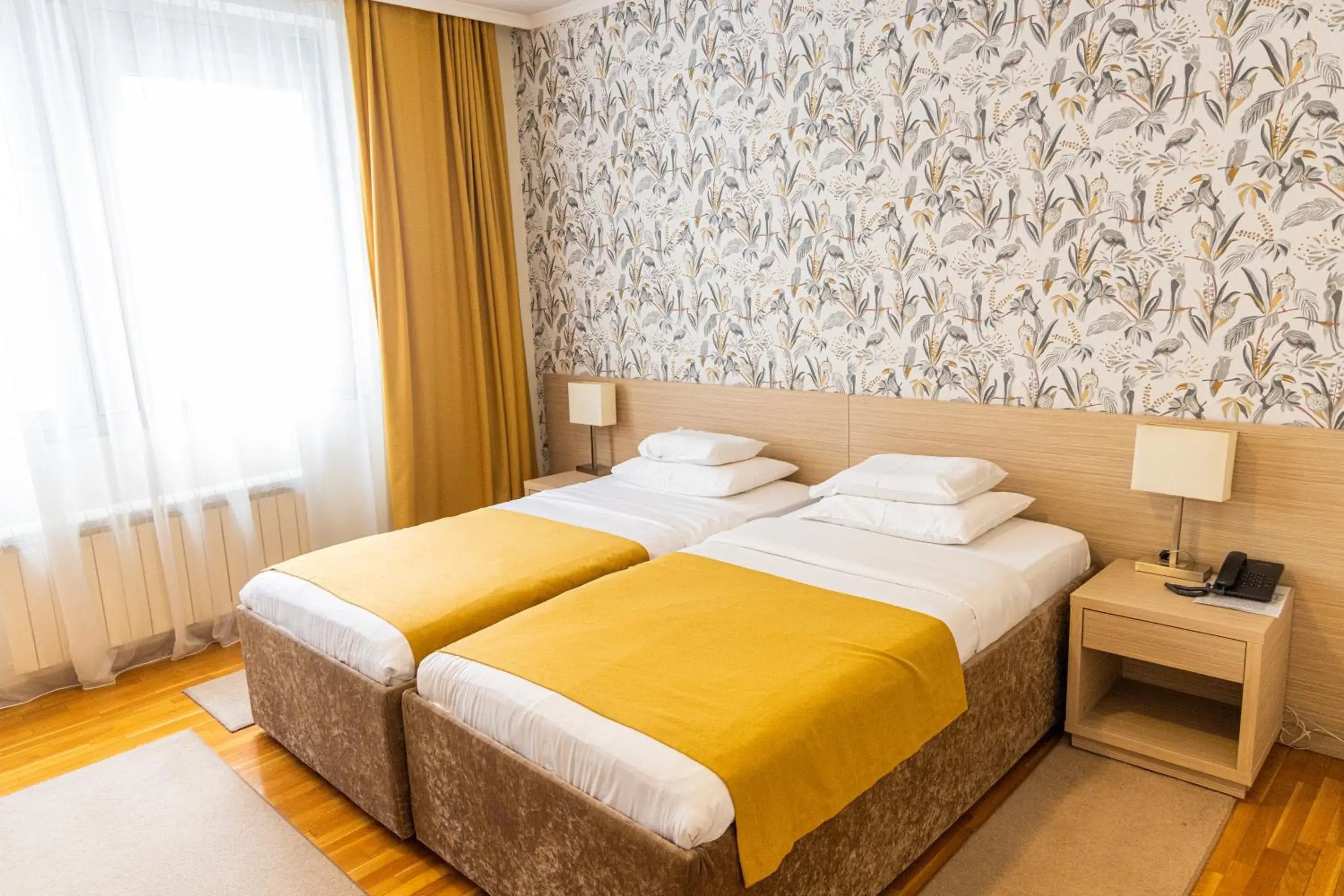 Bed in Garni Hotel Nevski Bed in Garni Hotel Nevski