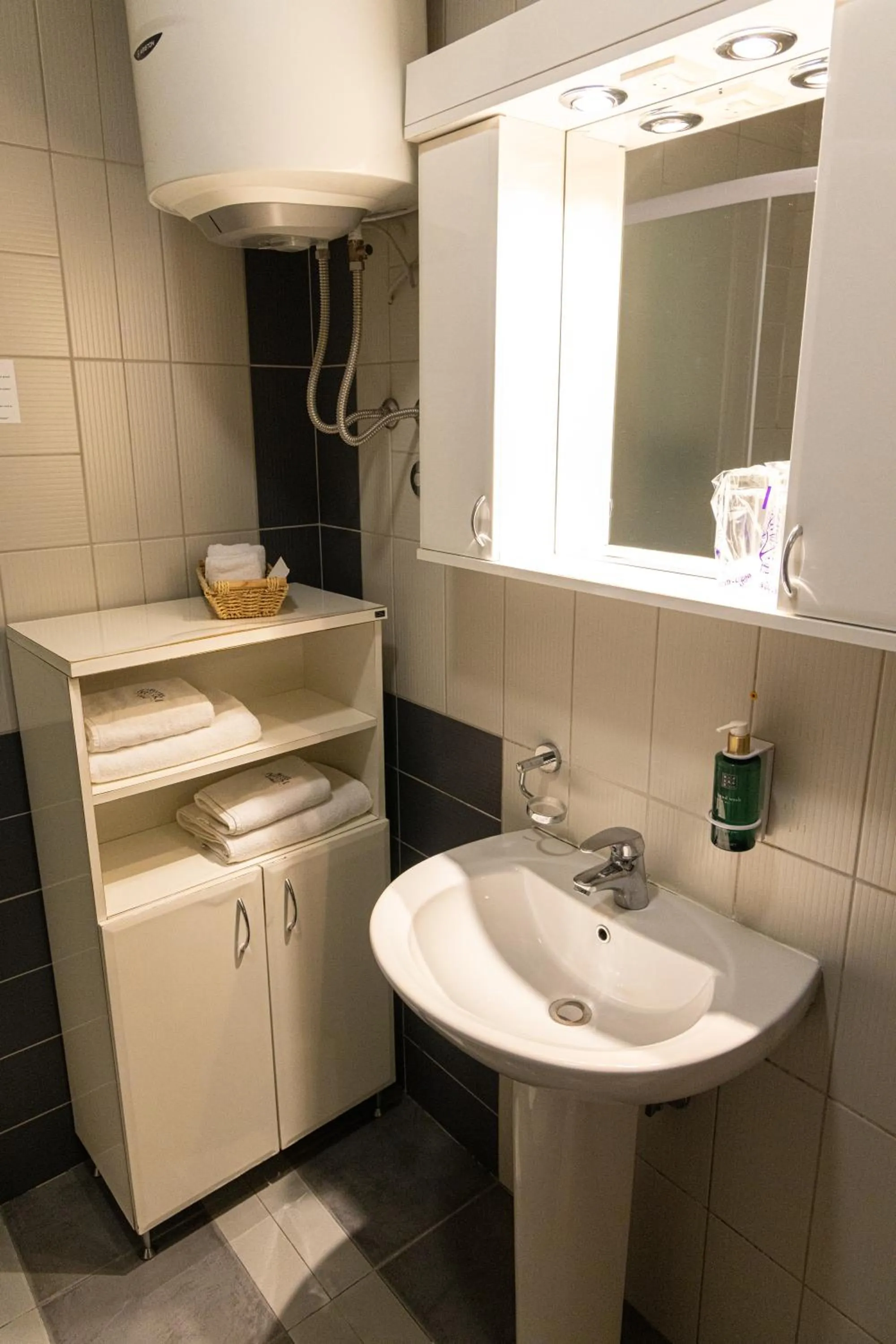 Bathroom in Garni Hotel Nevski