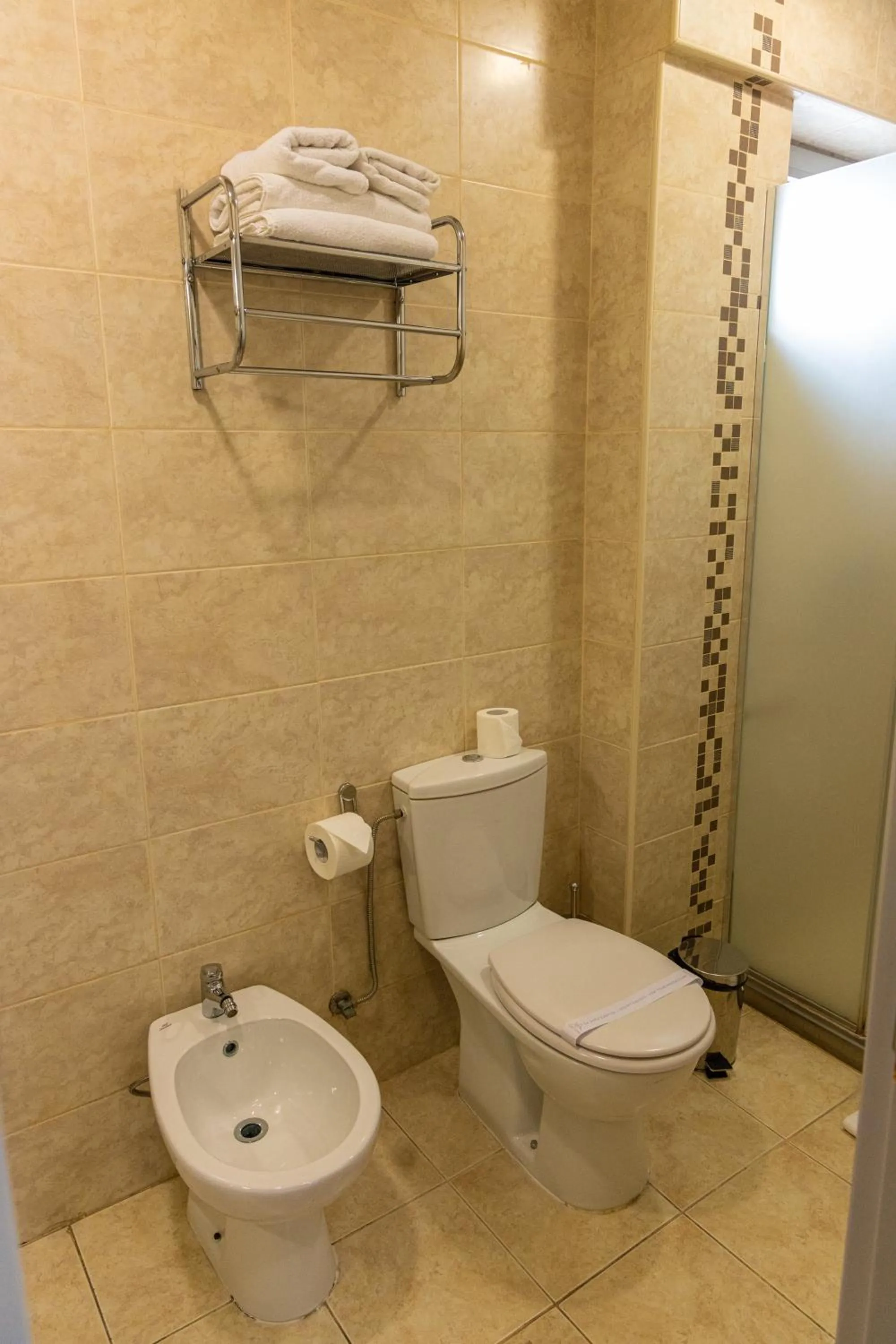 Bathroom in Garni Hotel Nevski