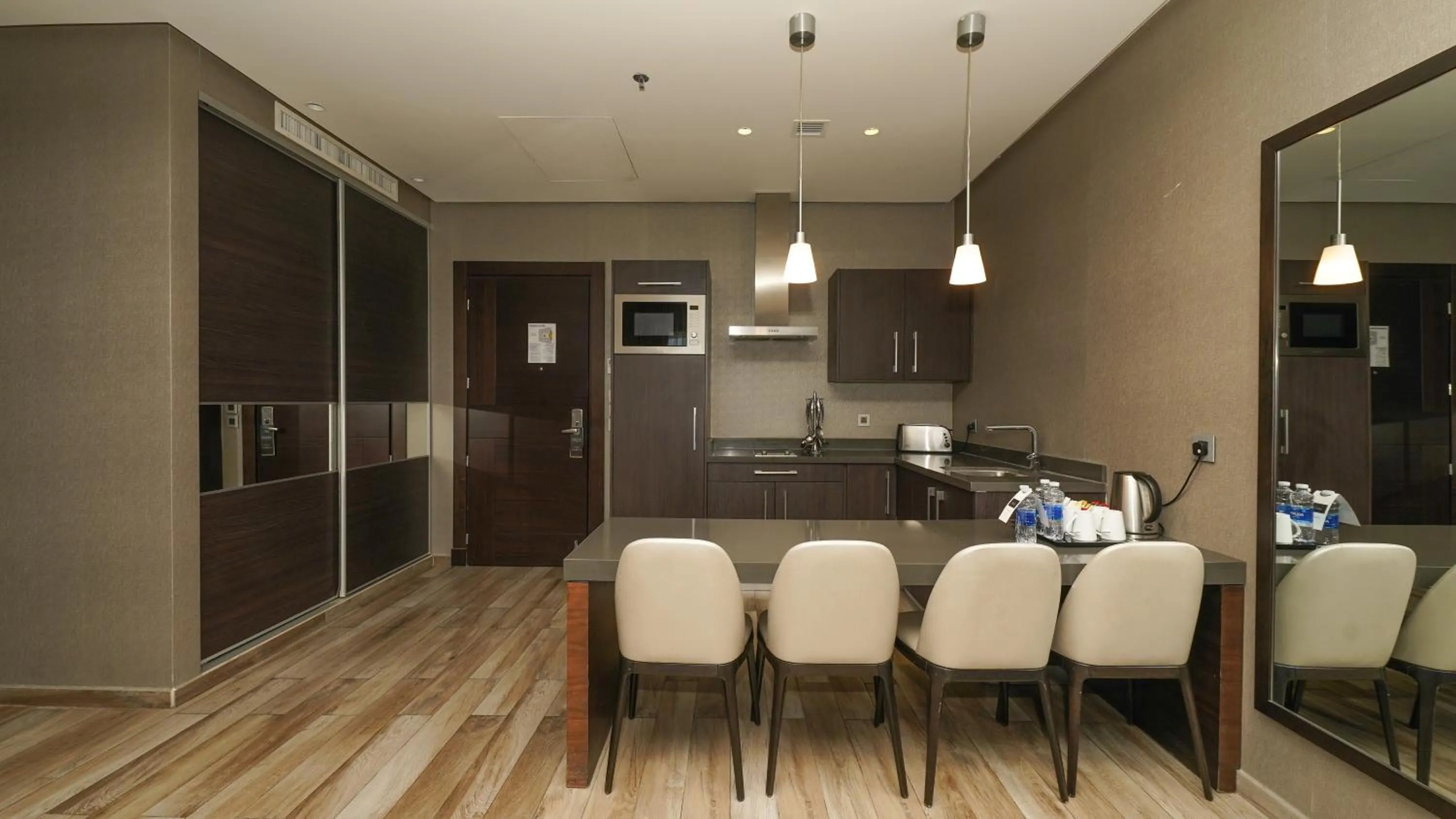 Seating area in The House Boutique Suites