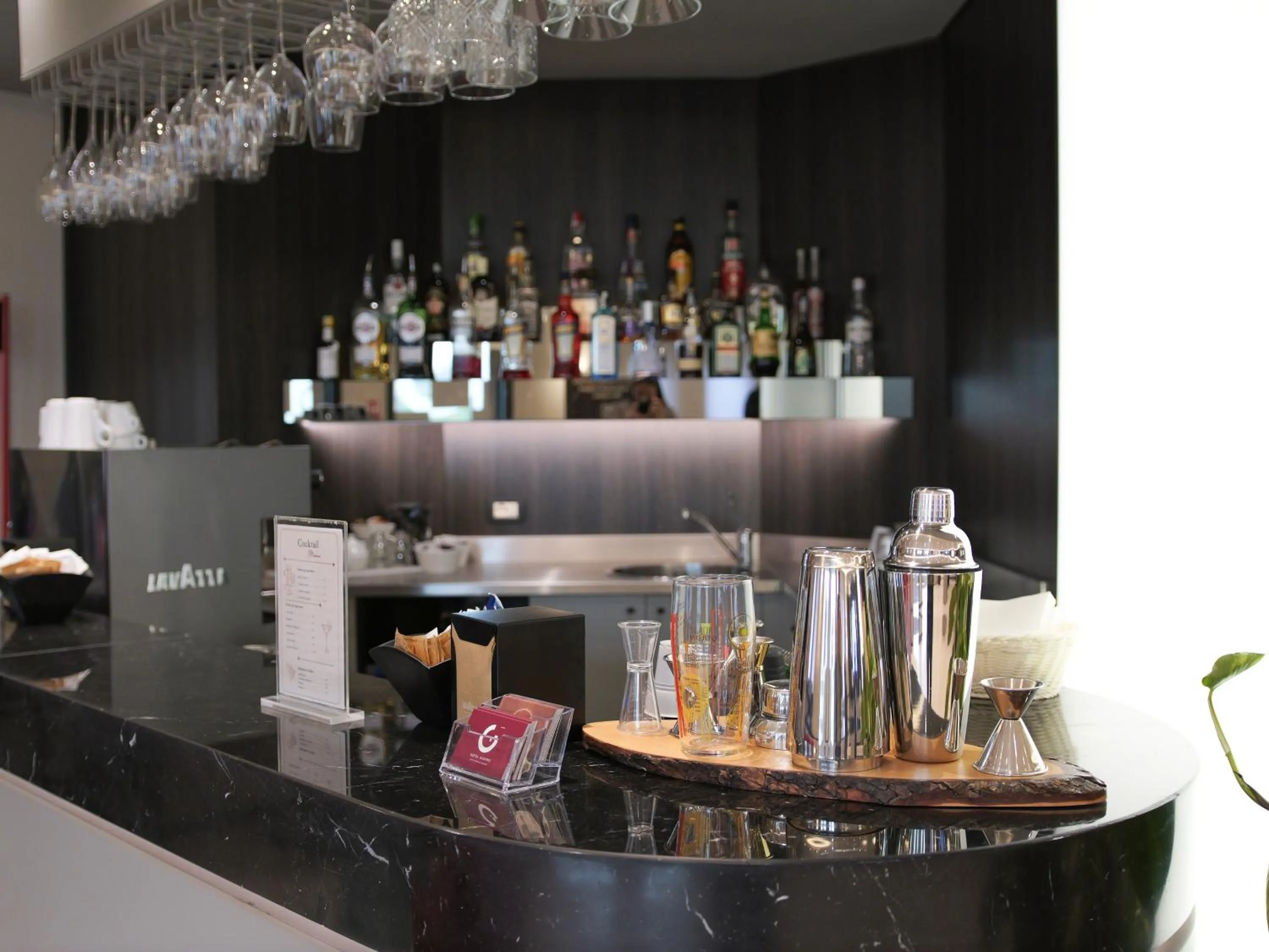 Lobby or reception in Hotel Guerro