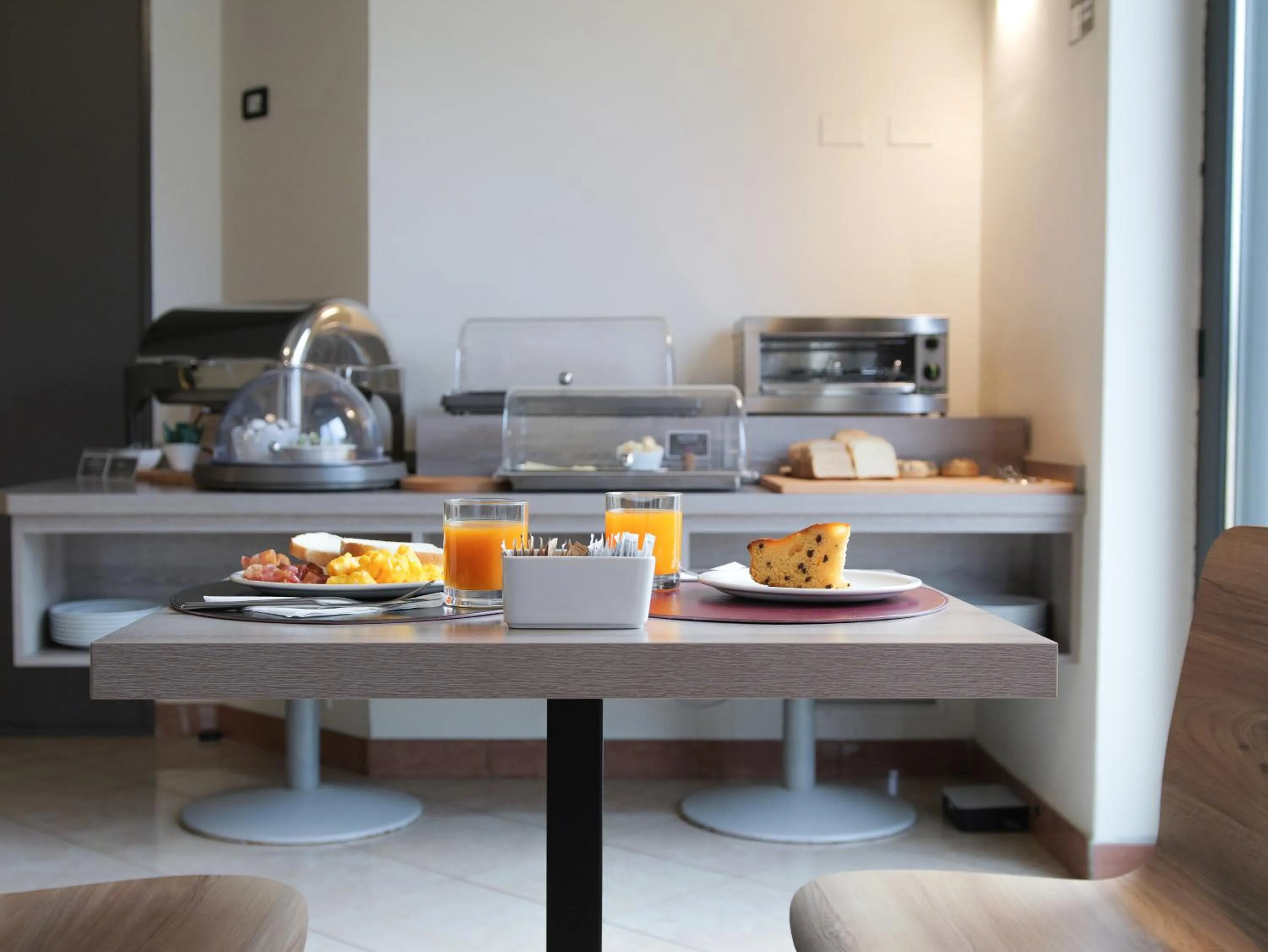 Breakfast in Hotel Guerro