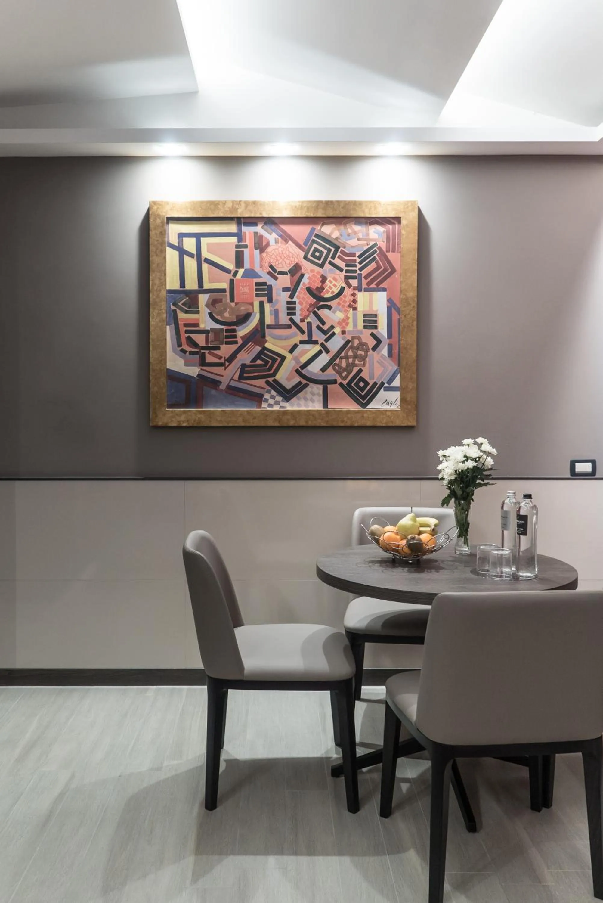 Dining area in Hotel Guerro