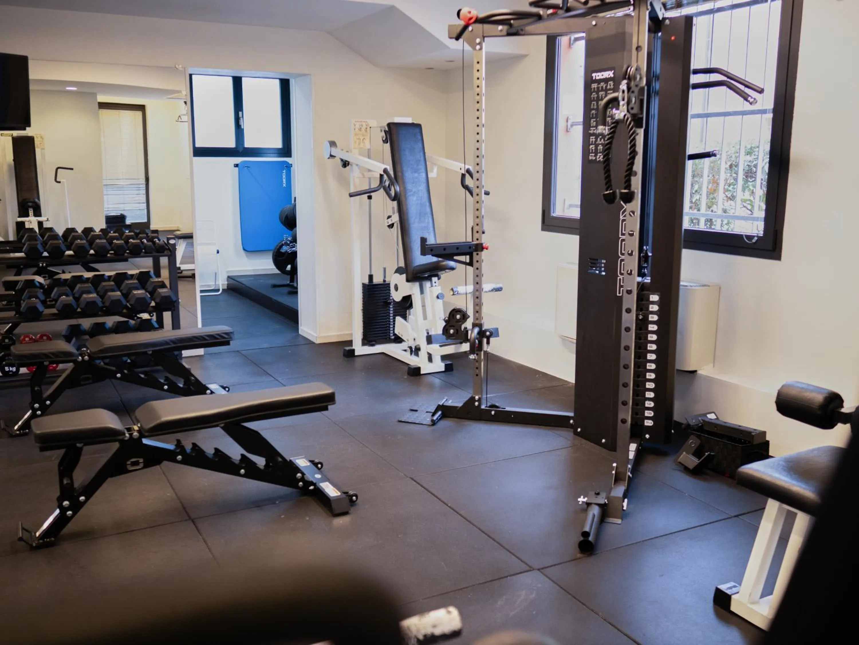 Fitness centre/facilities in Hotel Guerro