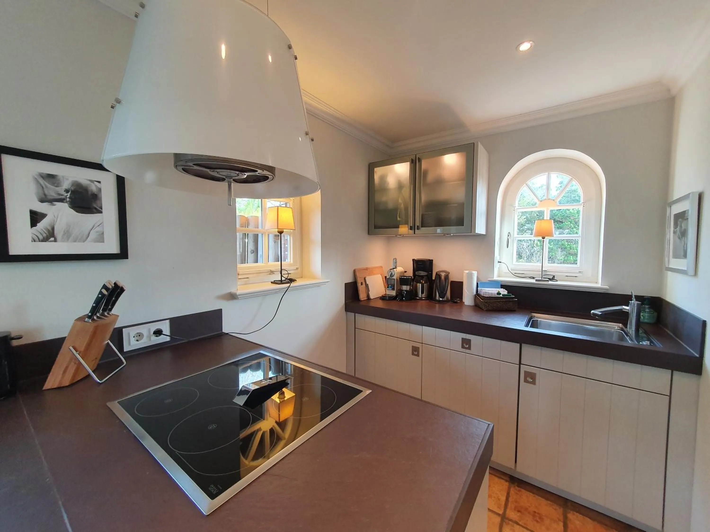 Kitchen or kitchenette in Hotel Duene