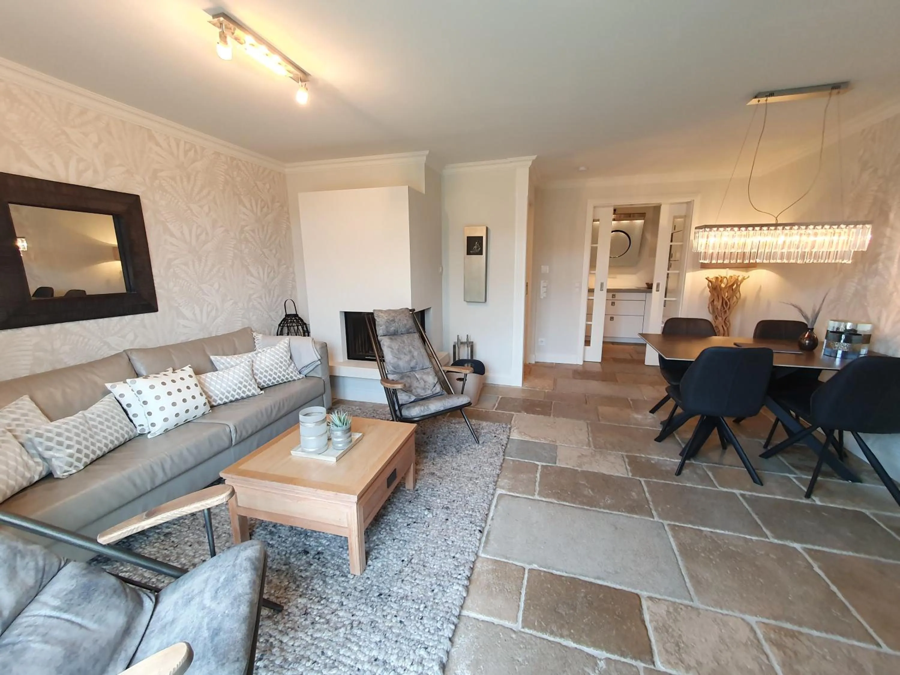 Living room in Hotel Duene