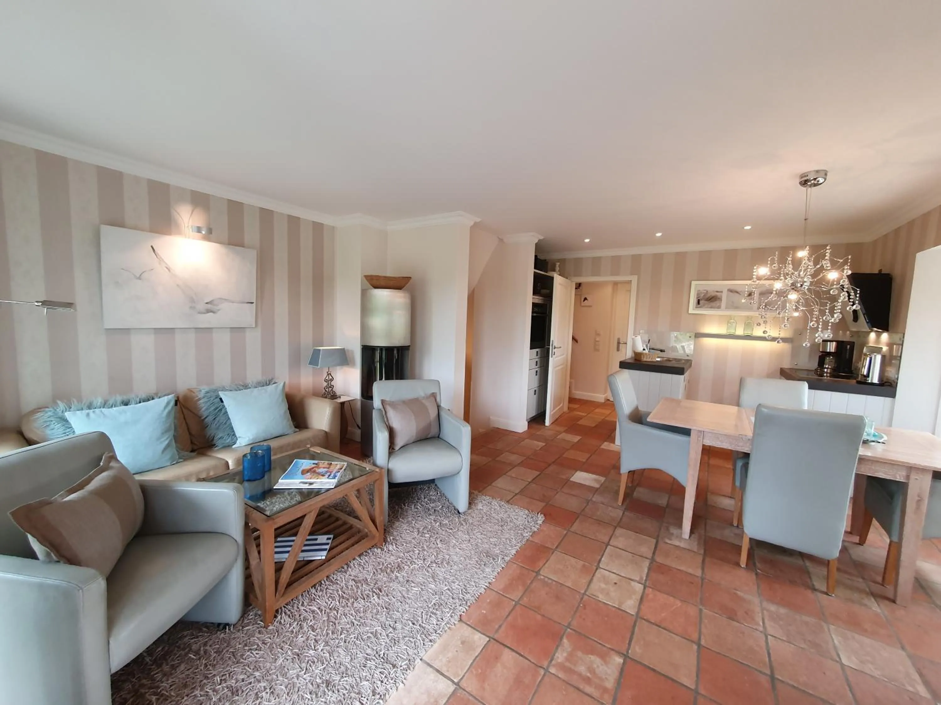 Living room in Hotel Duene