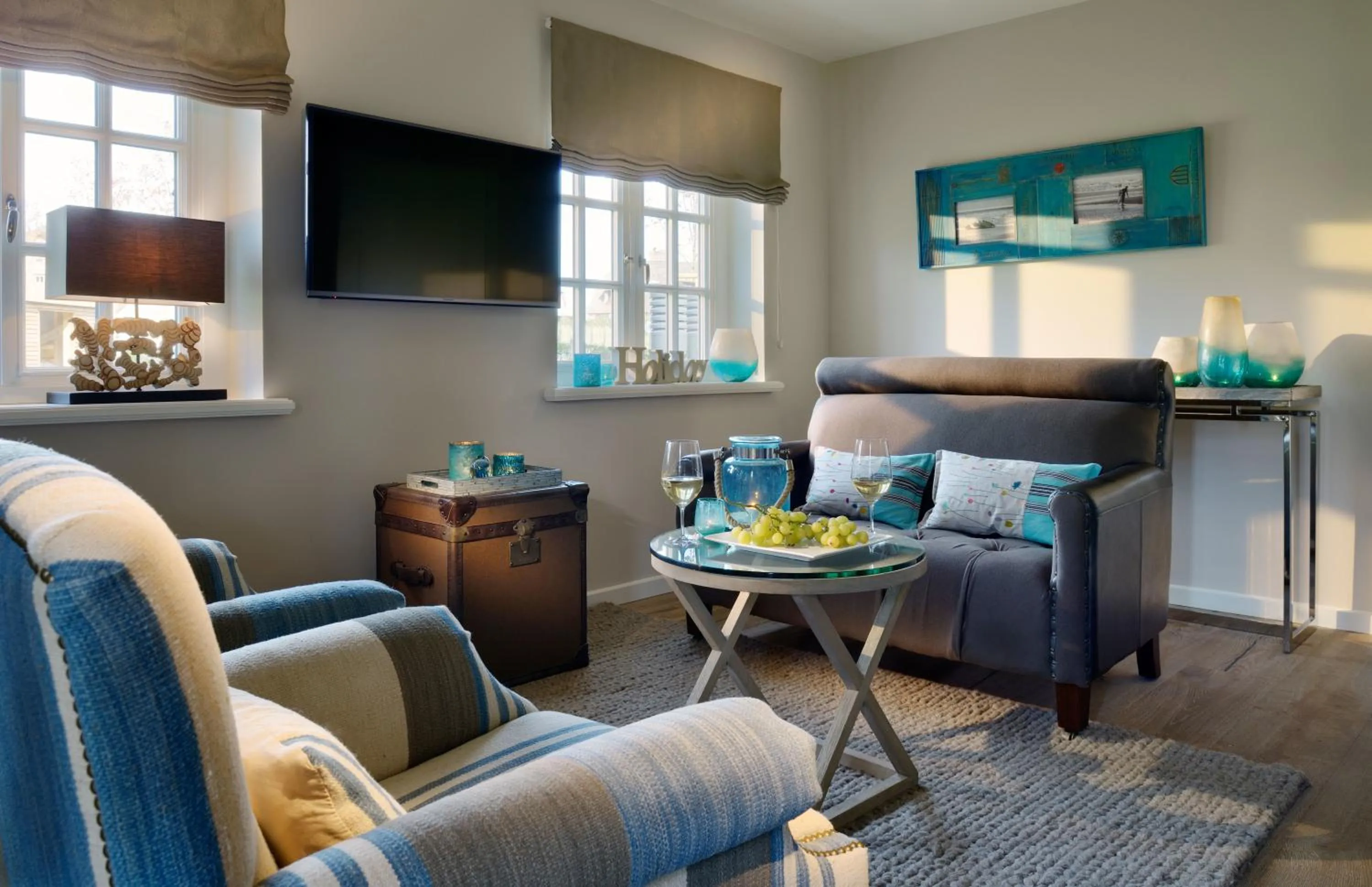 Seating area in Hotel Duene