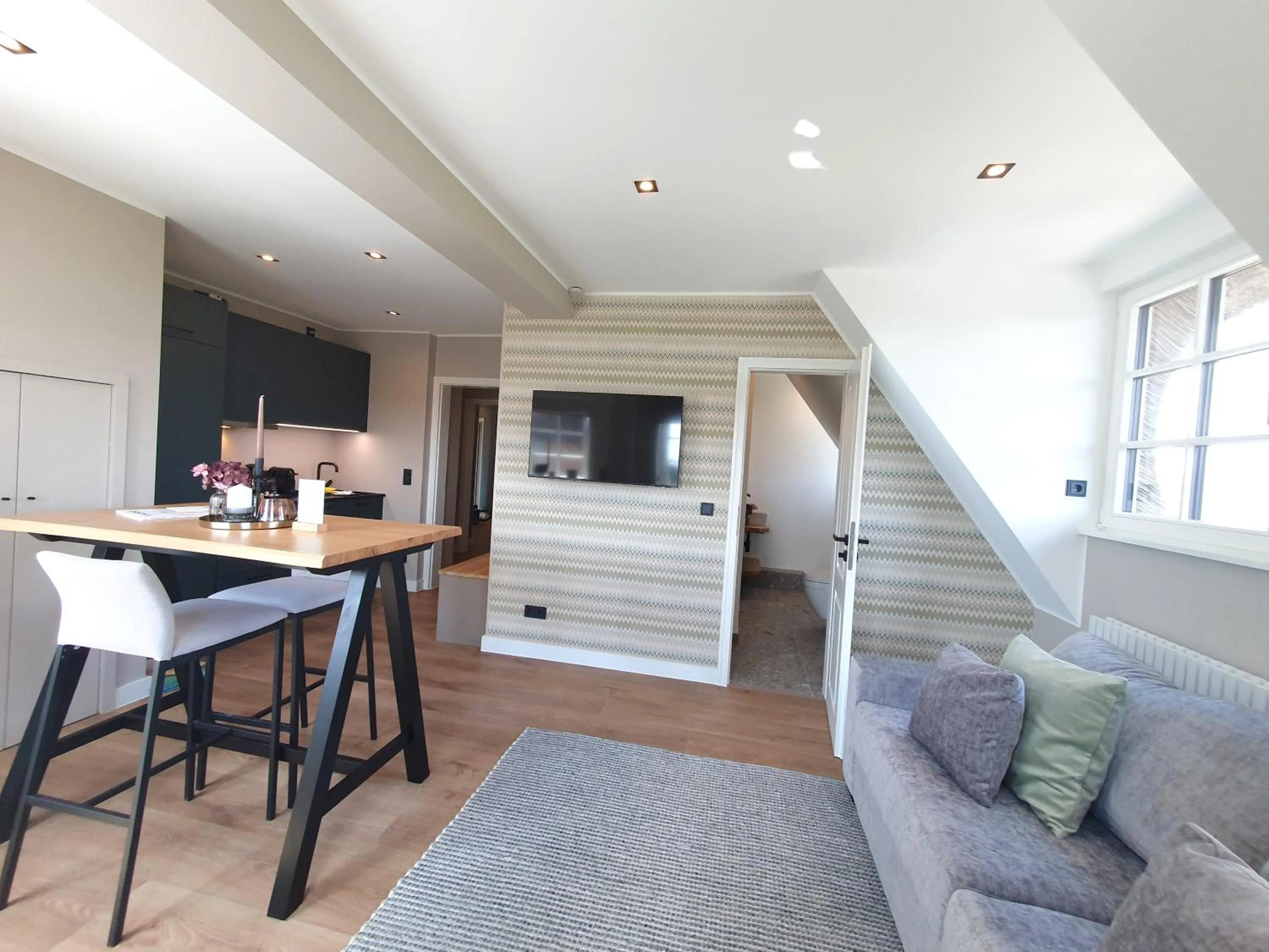 Living room in Hotel Duene