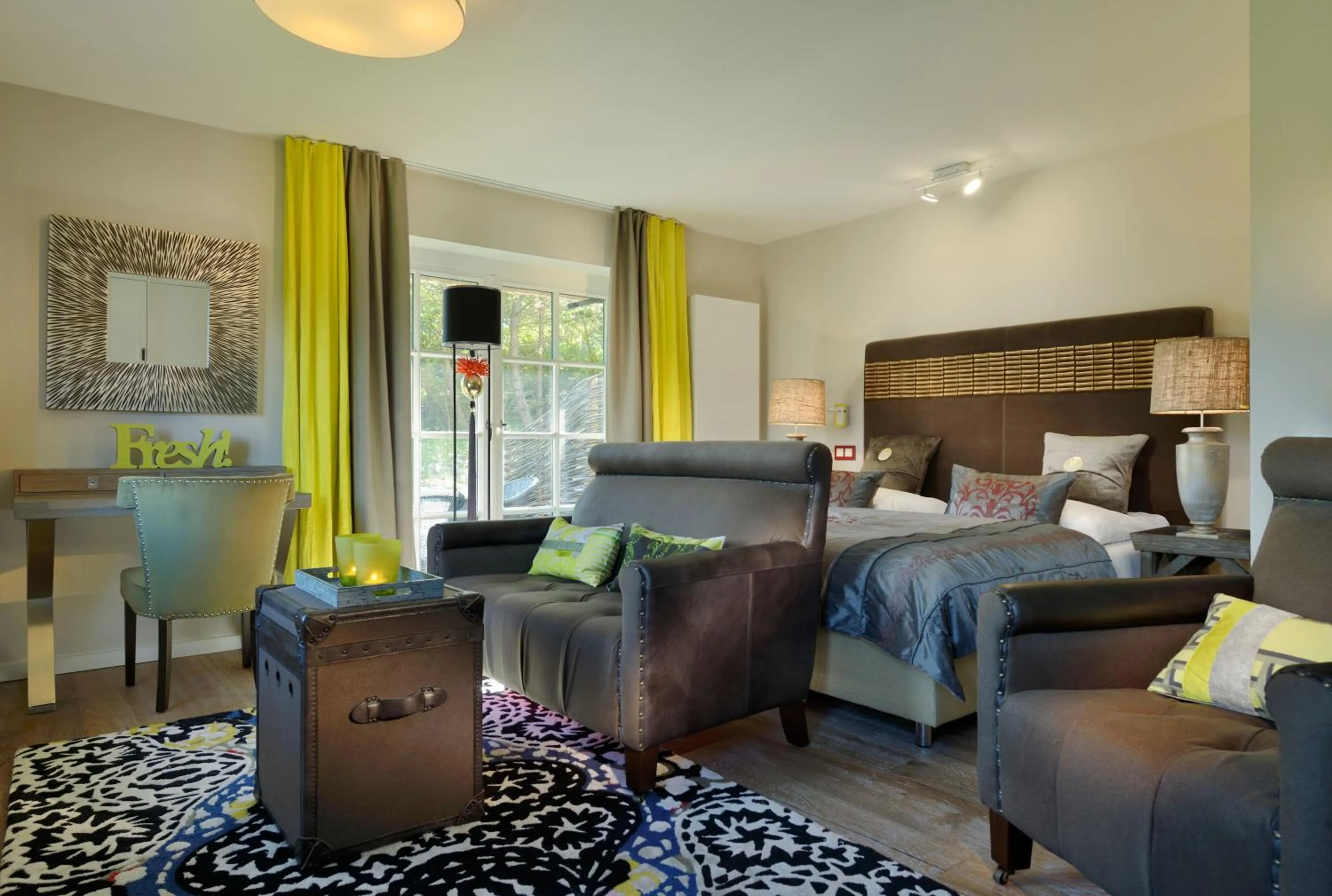 Bedroom, Bed in Hotel Duene