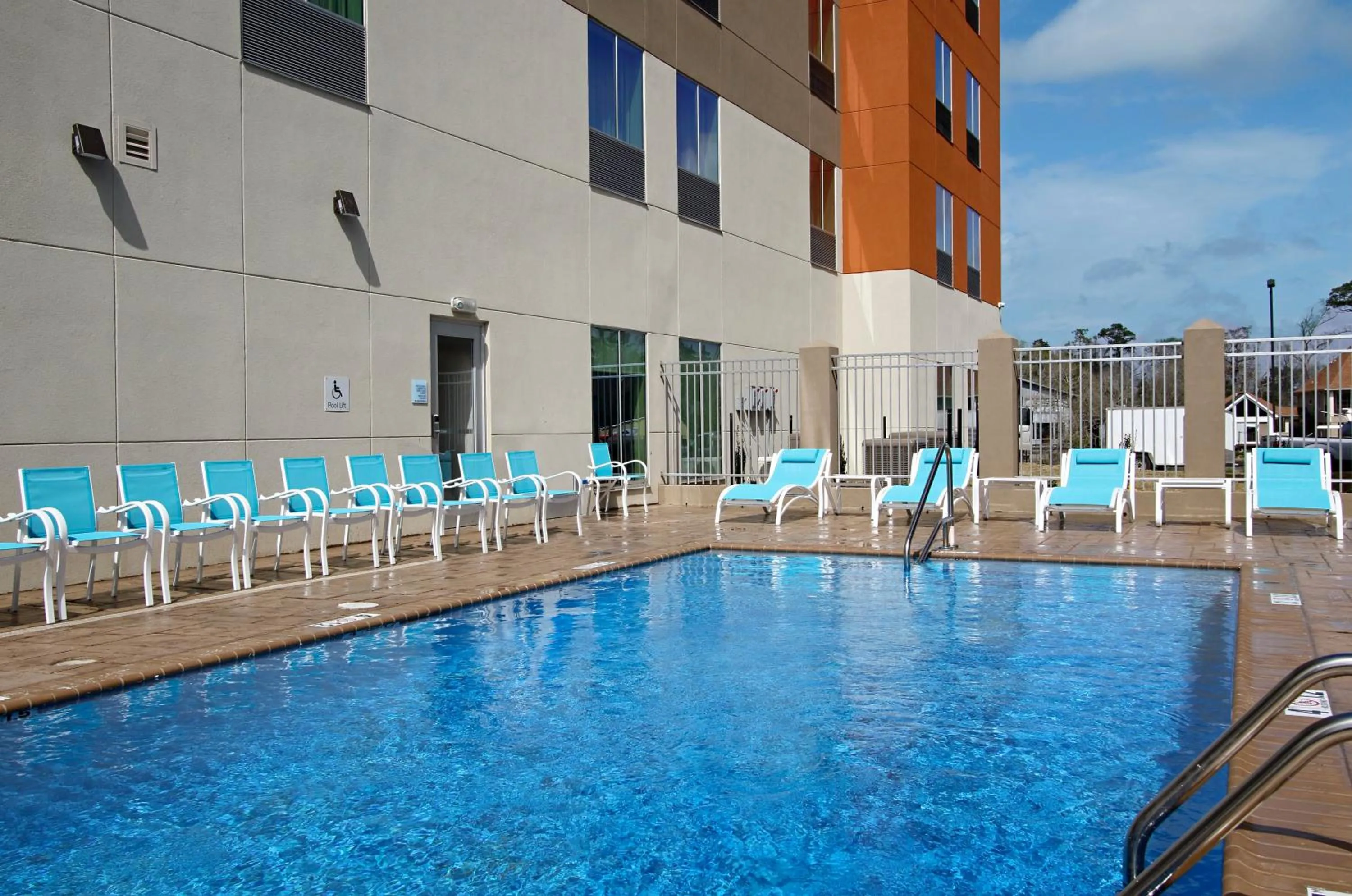 Swimming pool in Holiday Inn Express & Suites - Lake Charles South Casino Area by IHG