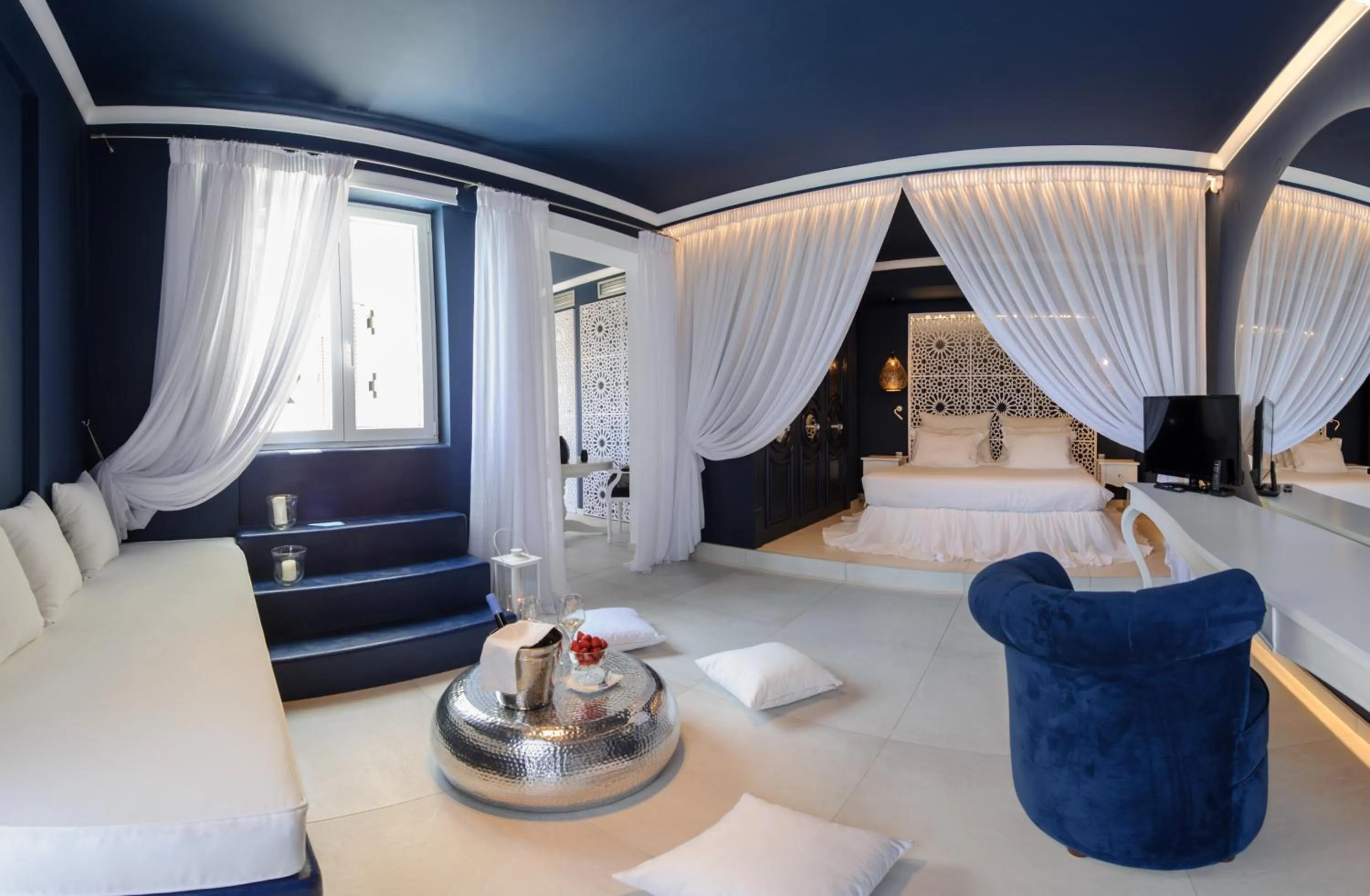 Living room in Irida Parga