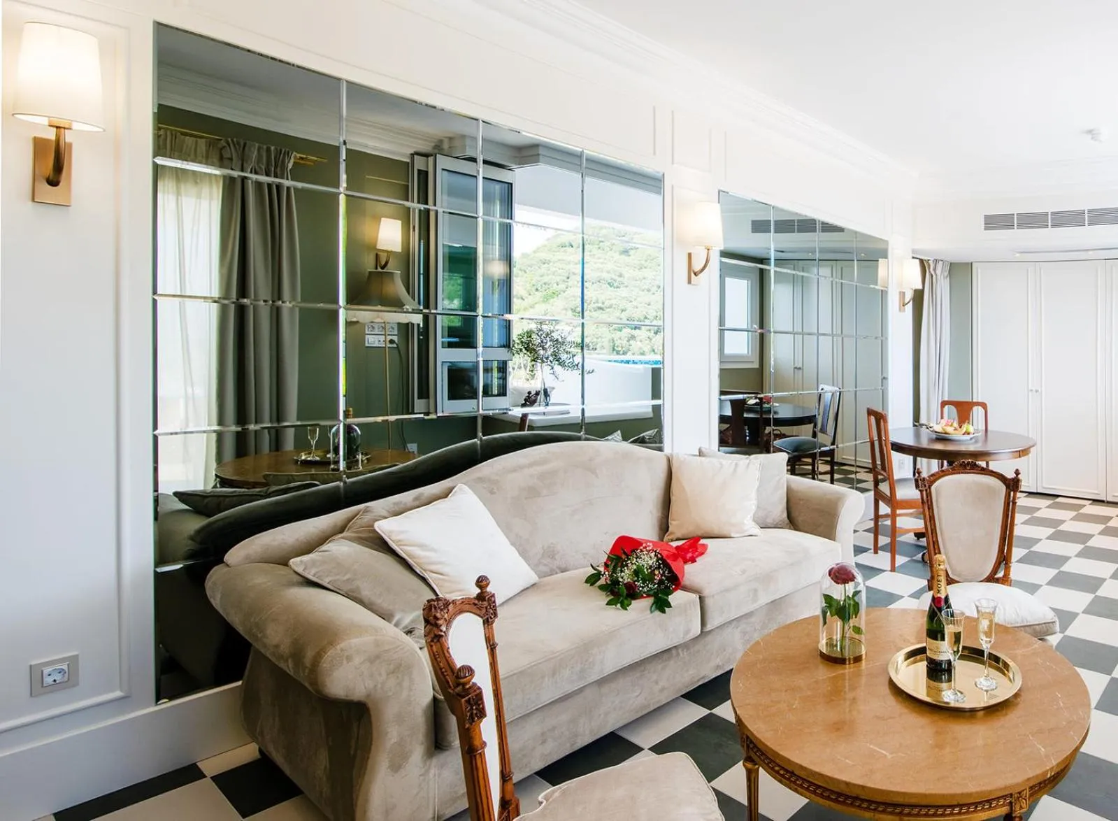 Living room in Irida Parga