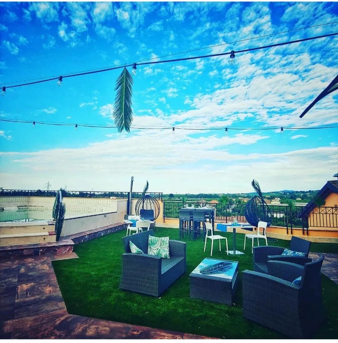 Balcony/Terrace in Hotel La Cartiera