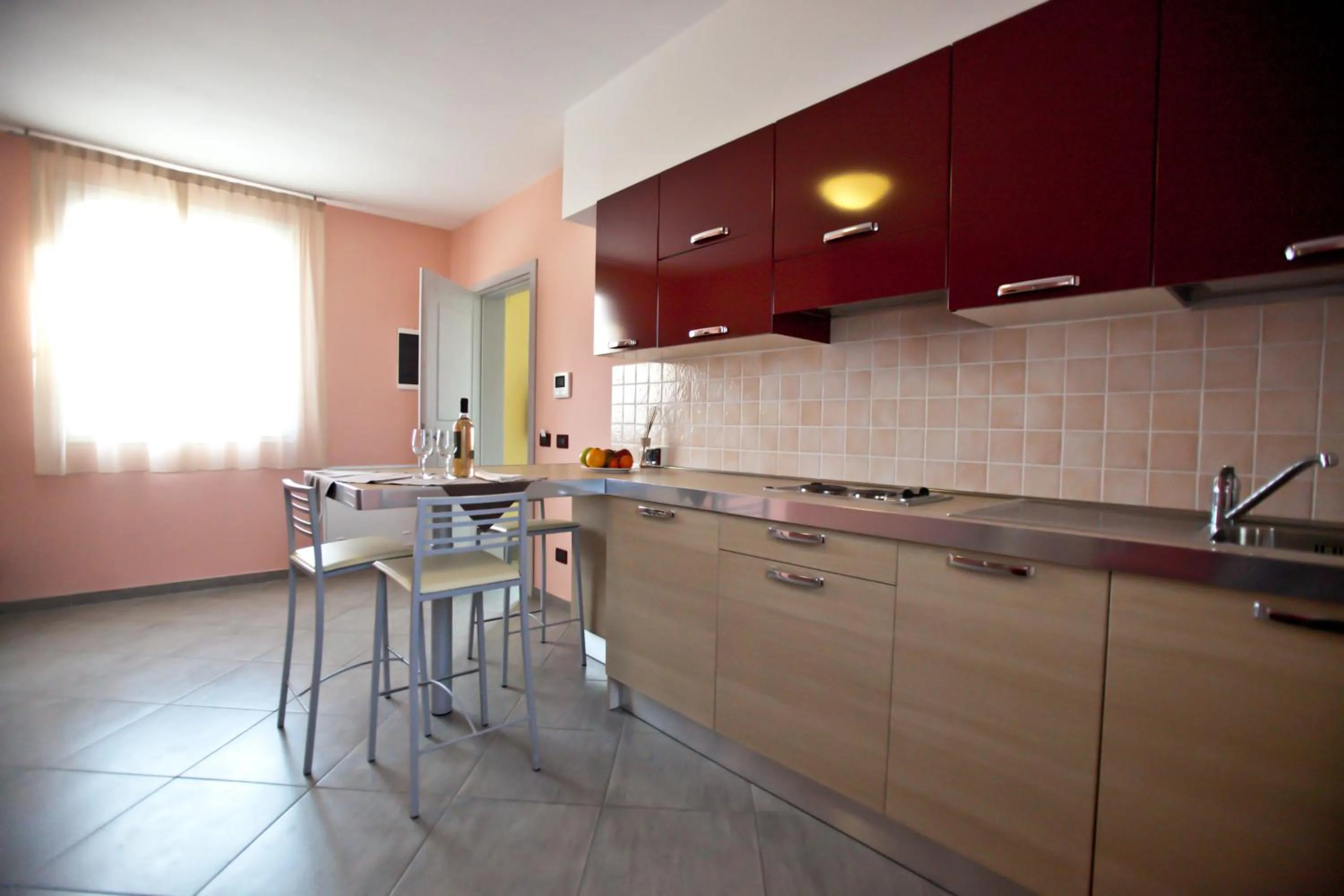 Kitchen or kitchenette in Hotel La Cartiera
