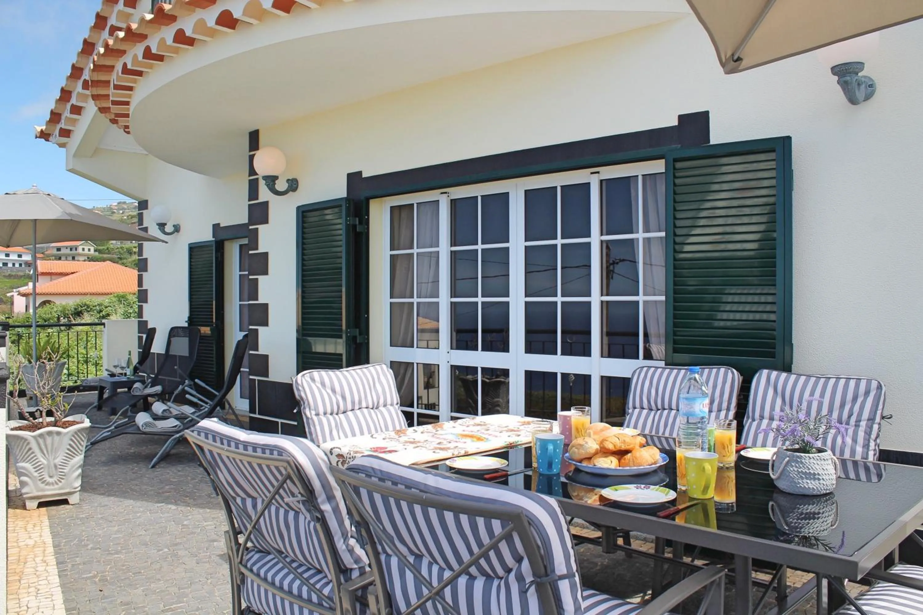 Patio in OurMadeira - Casa Vista Bela
